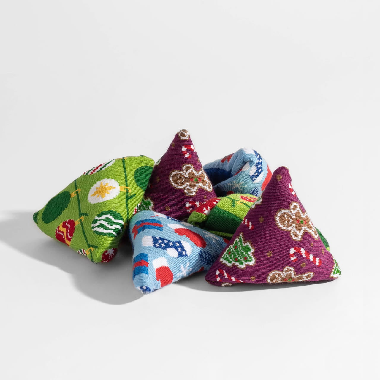 Zestaw skarpetek na święta Dla Niej 3 pary prezent świąteczny skarpetki świąteczne damskie