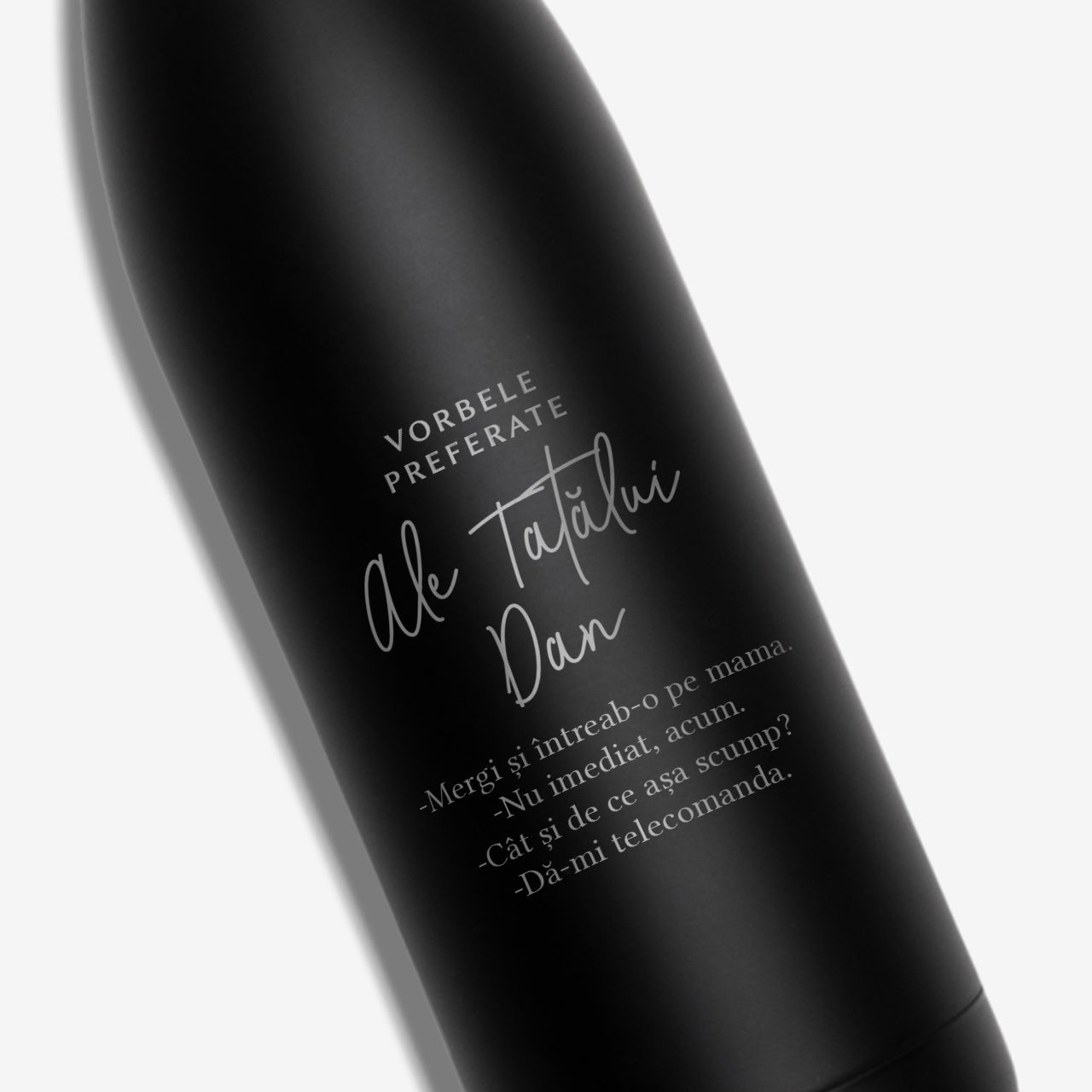 Termos personalizat de 1l pentru tata - Vorbele lui tata