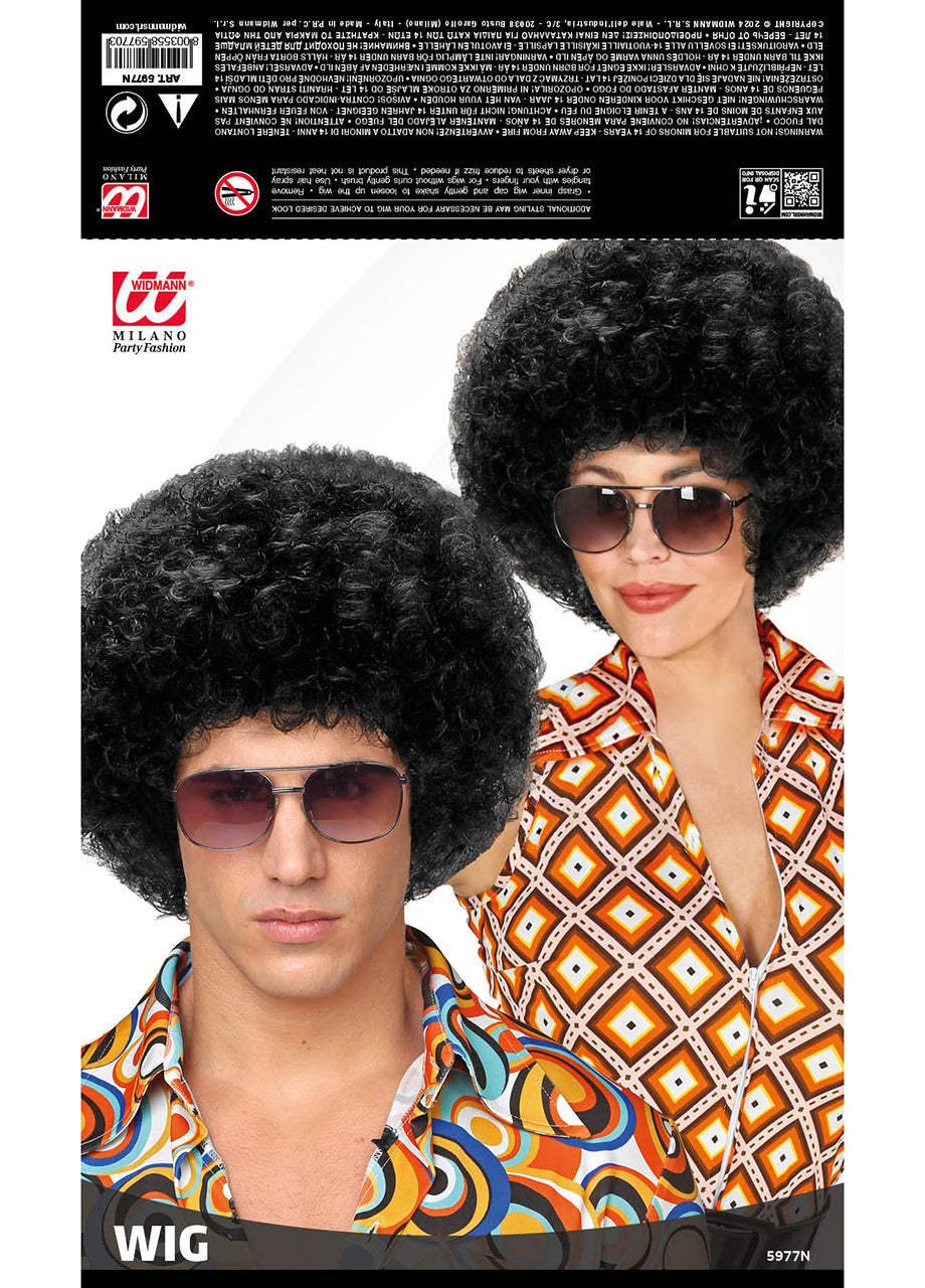 Kręcona perucă AFRO anii ’70