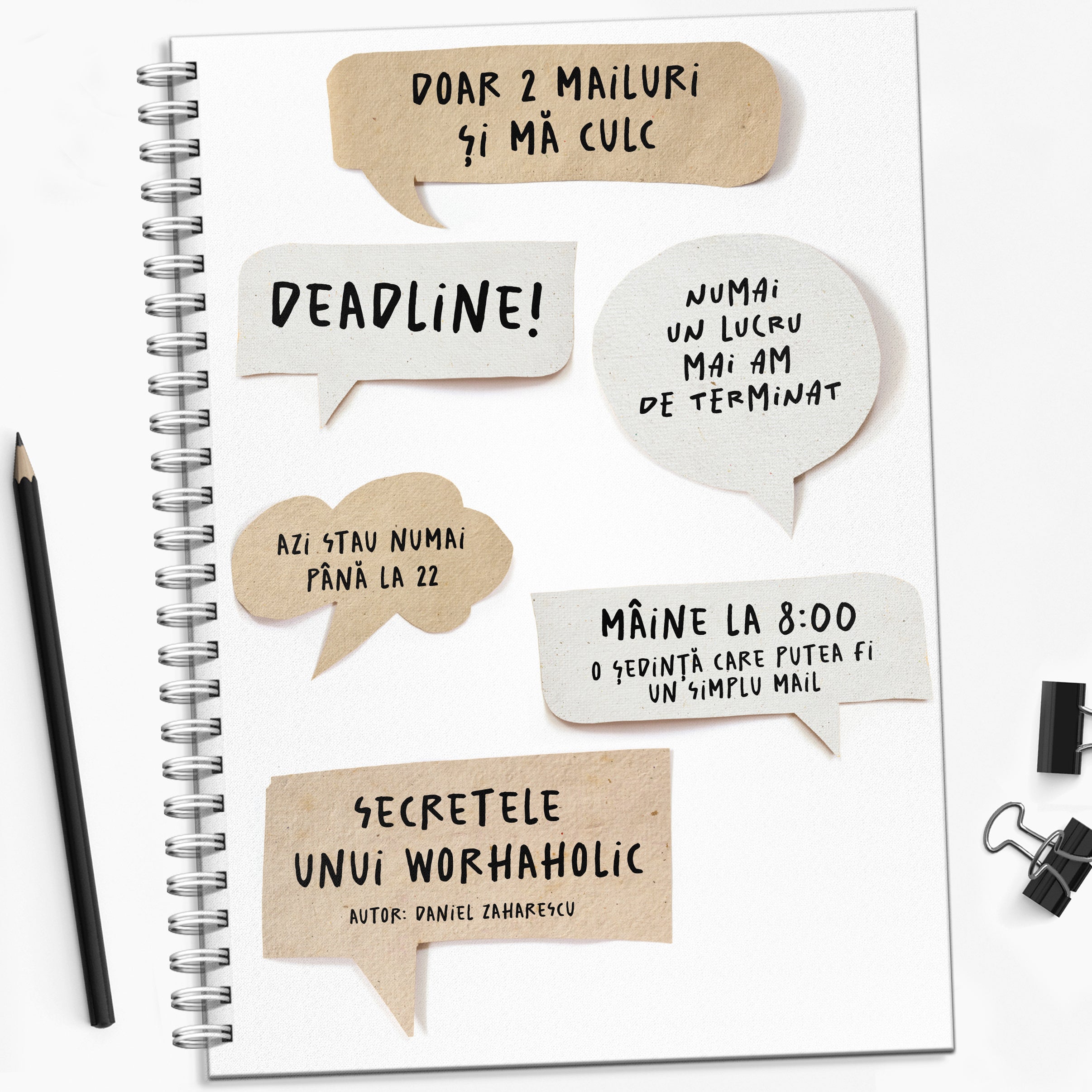 Personalizowany notatnik - prezent dla pracoholika prezent dla pracownika notatnik personalizowany