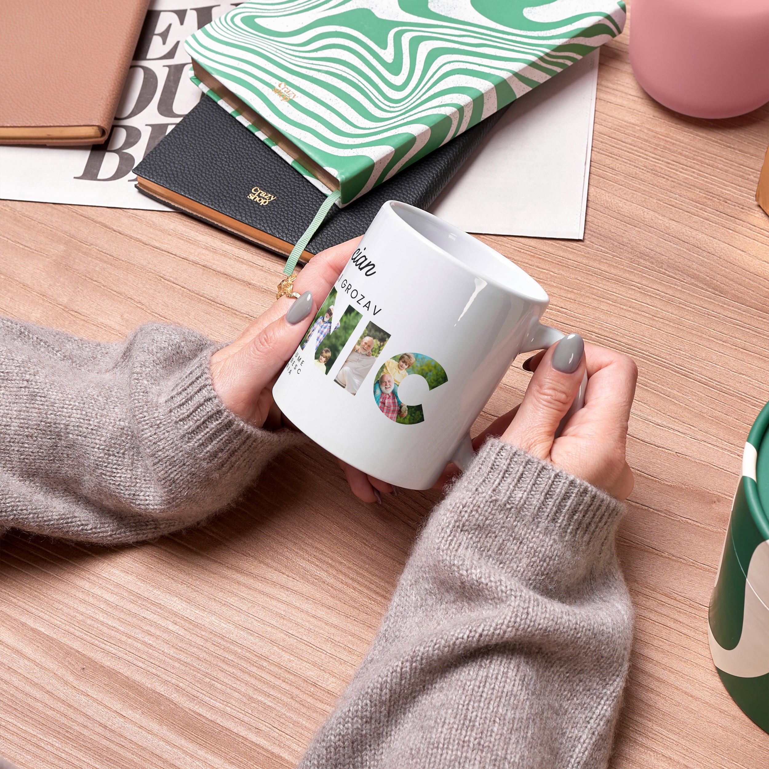 Personalizowany fotokubek dla dziadka kubek dla dziadka prezent dla dziadka prezent na Dzień Dziadka