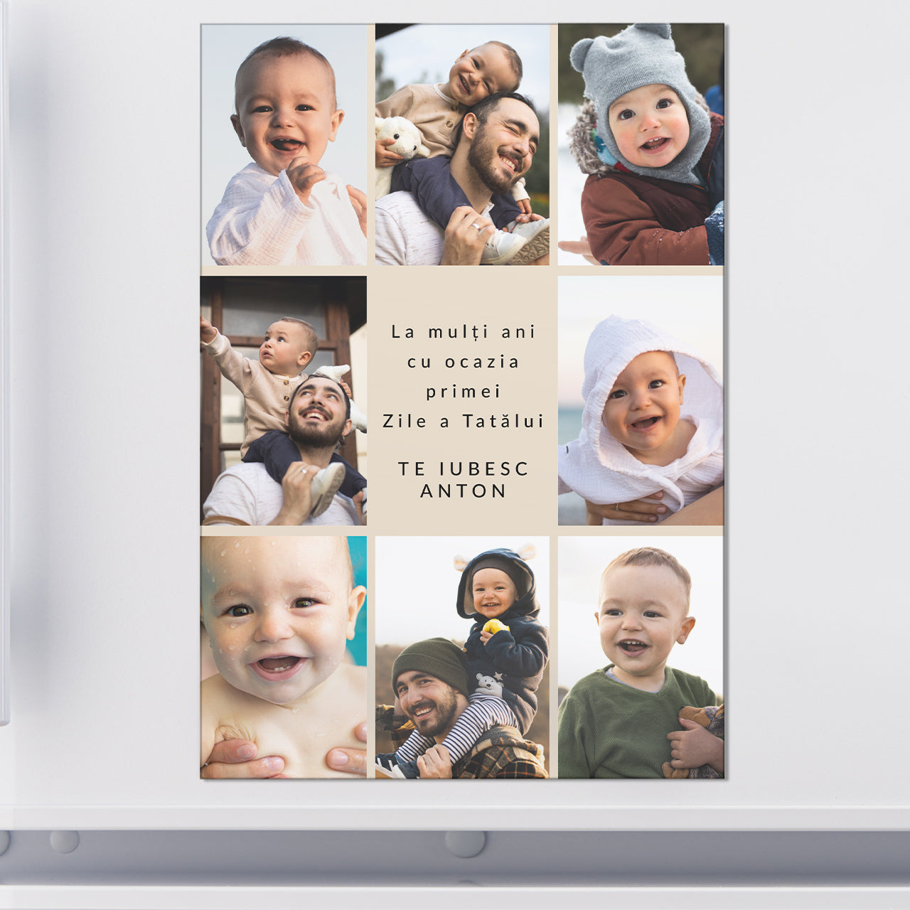 Magnet pentru tata – cadou pentru prima Zi a Tatălui