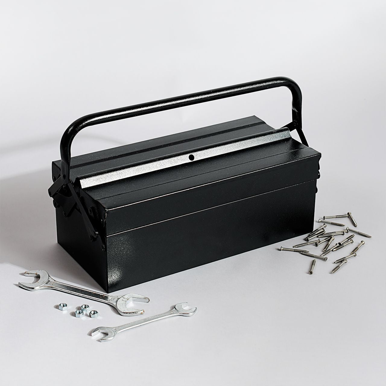 Skrzynka narzędziowa metalowa prezent dla mężczyzny gadżety dla majsterkowicza prezent dla majsterkowicza