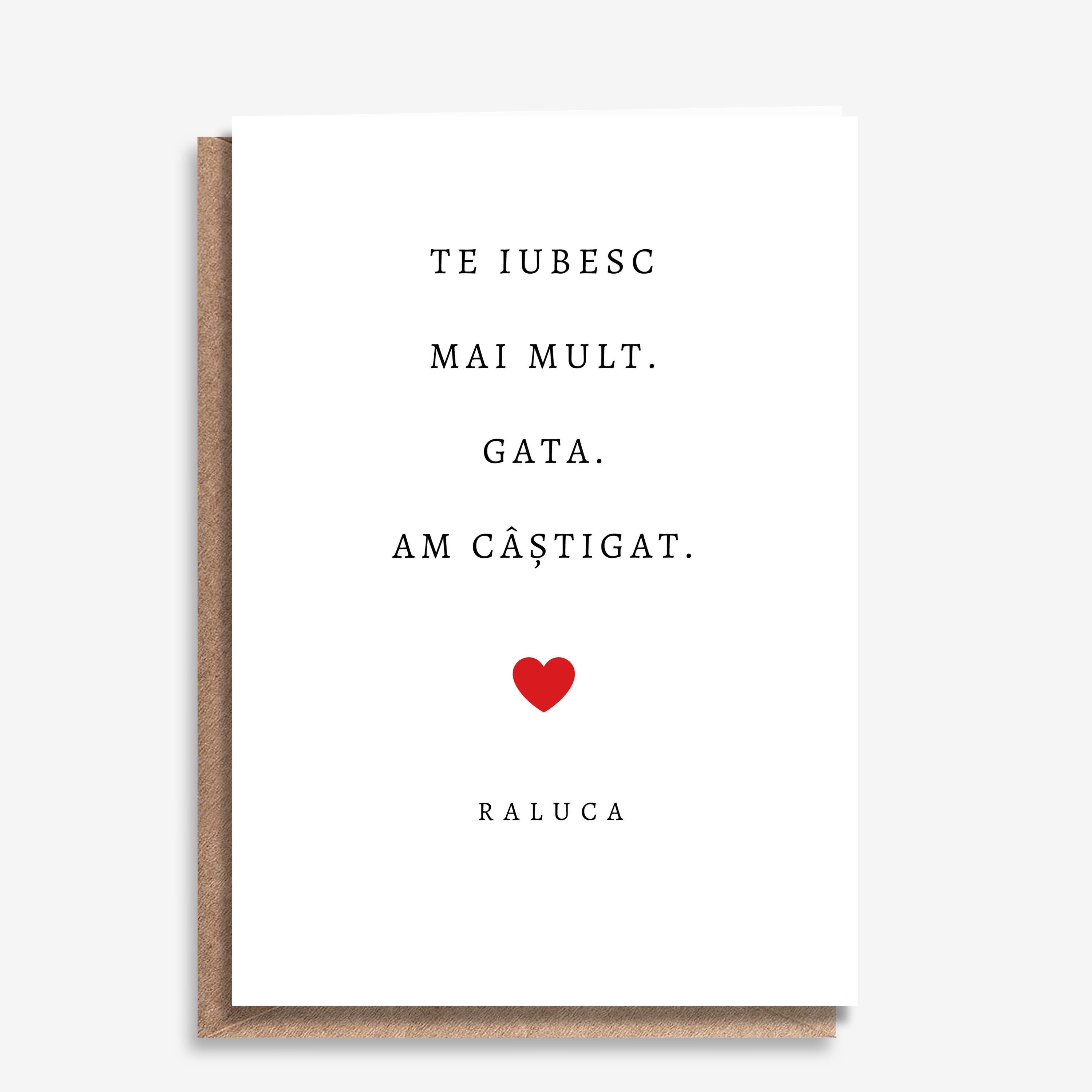 Kartka na walentynki dla niego - upominek dla chłopaka kartka walentynkowa upominek na walentynki