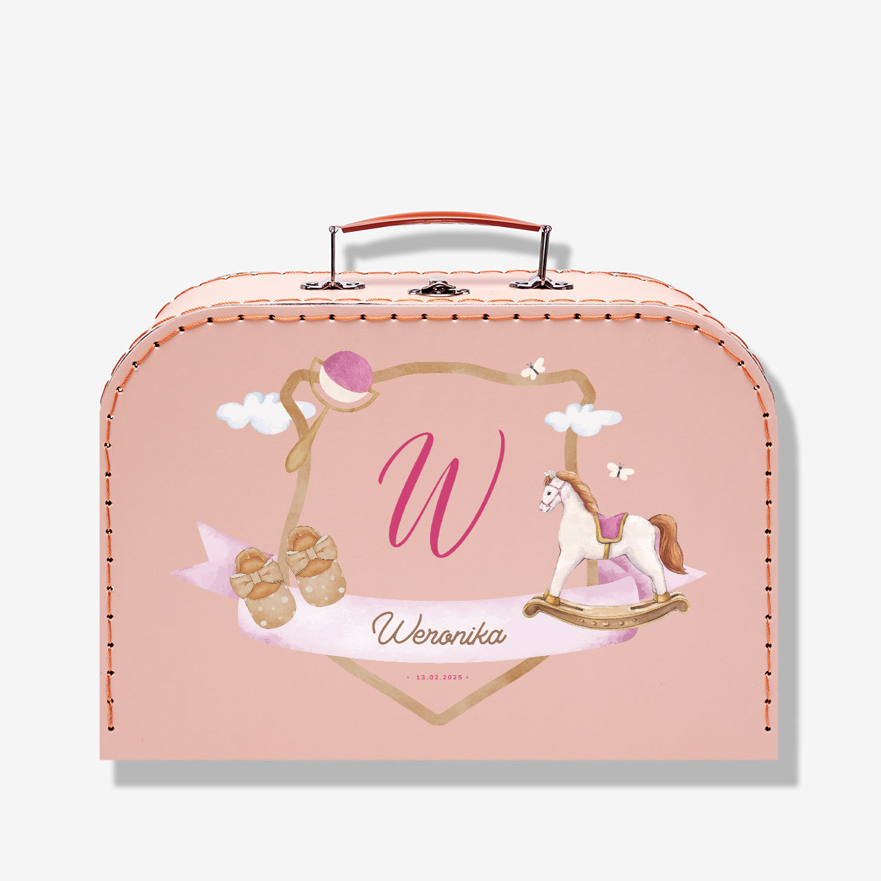 Personalizowany kuferek na Narodziny Dziewczynki