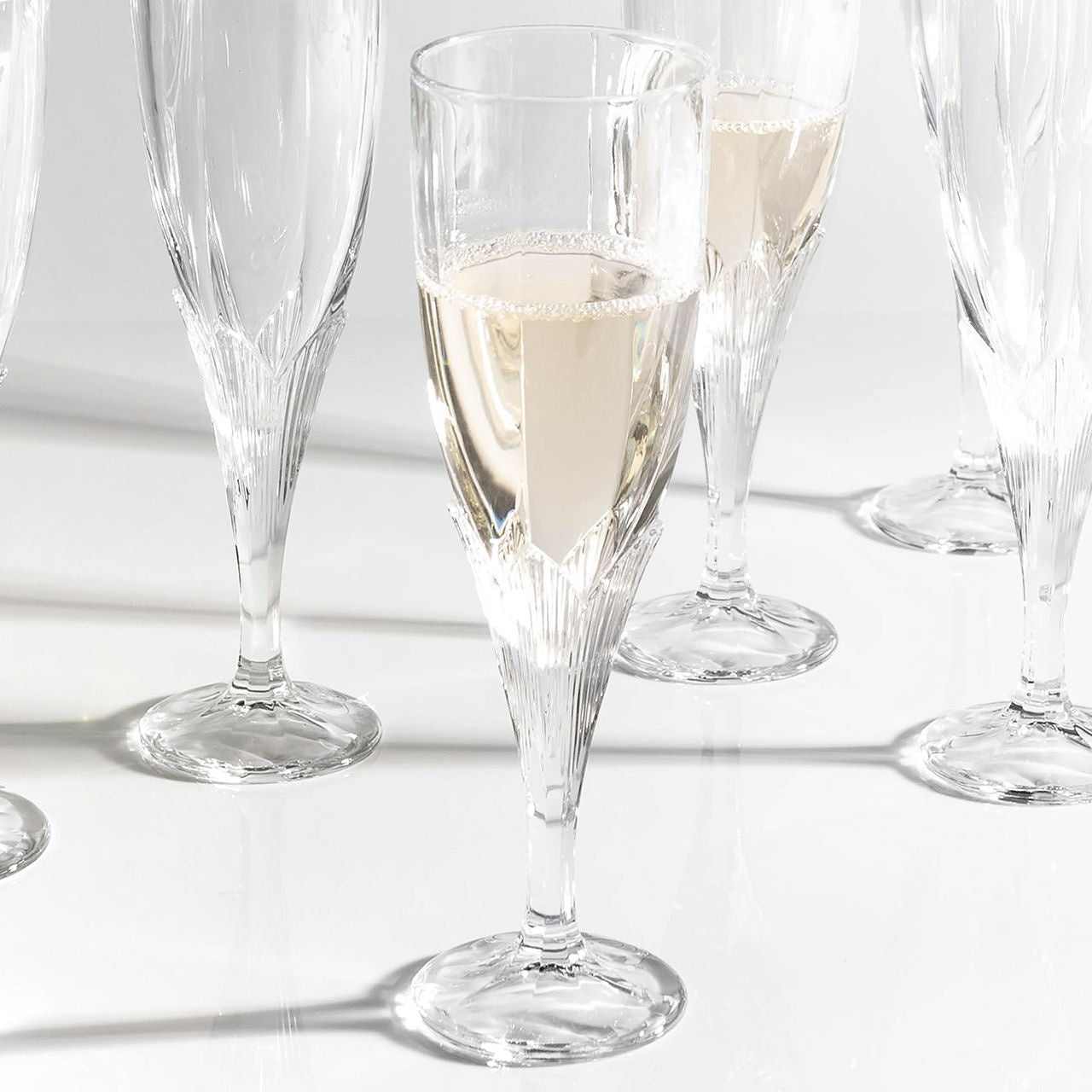 Eleganckie kieliszki do szampana z kryształu prezent na rocznicę ślubu kieliszki na prezent