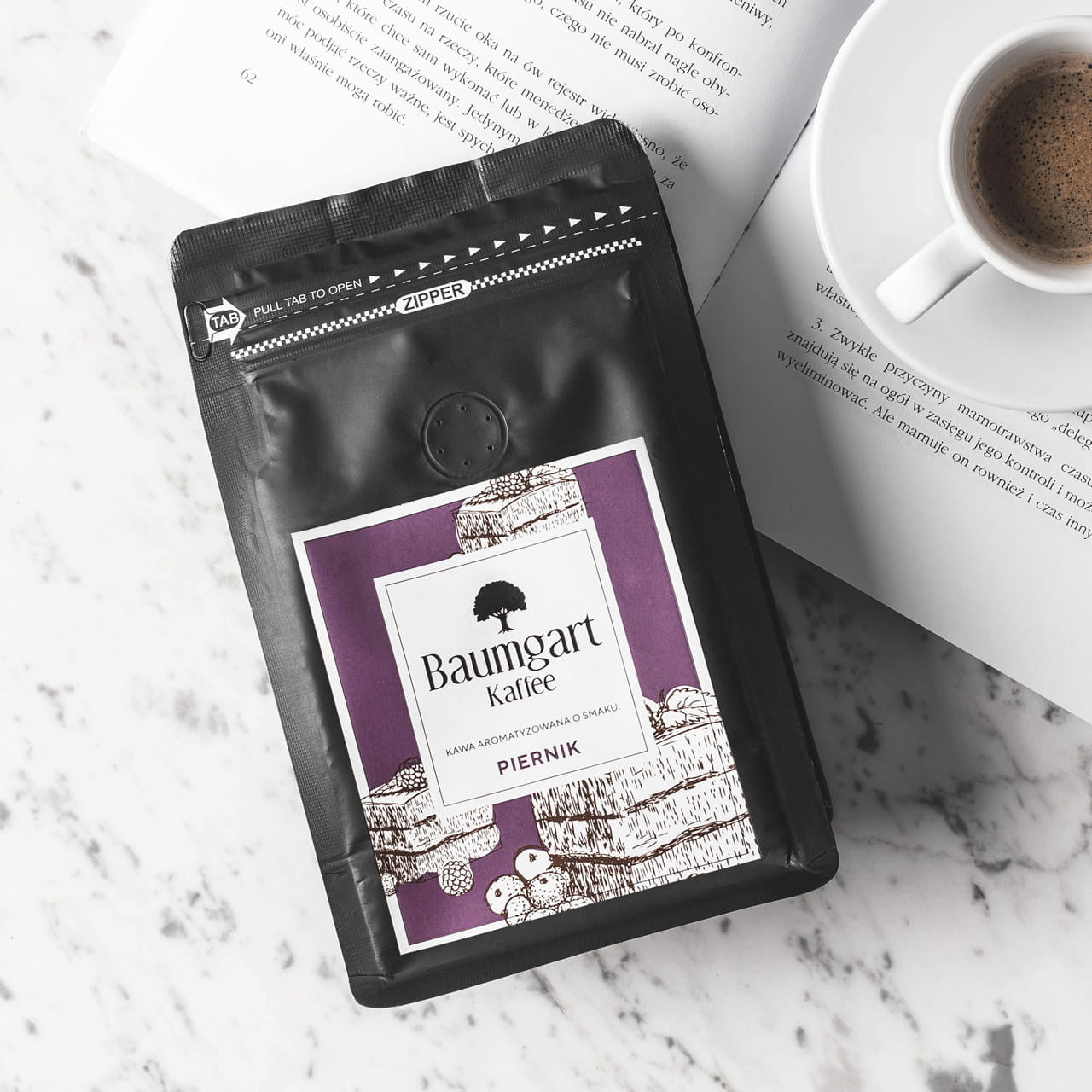 Kawa o smaku piernikowym - mielona kawa smakowa kawa piernikowa prezent dla kawosza