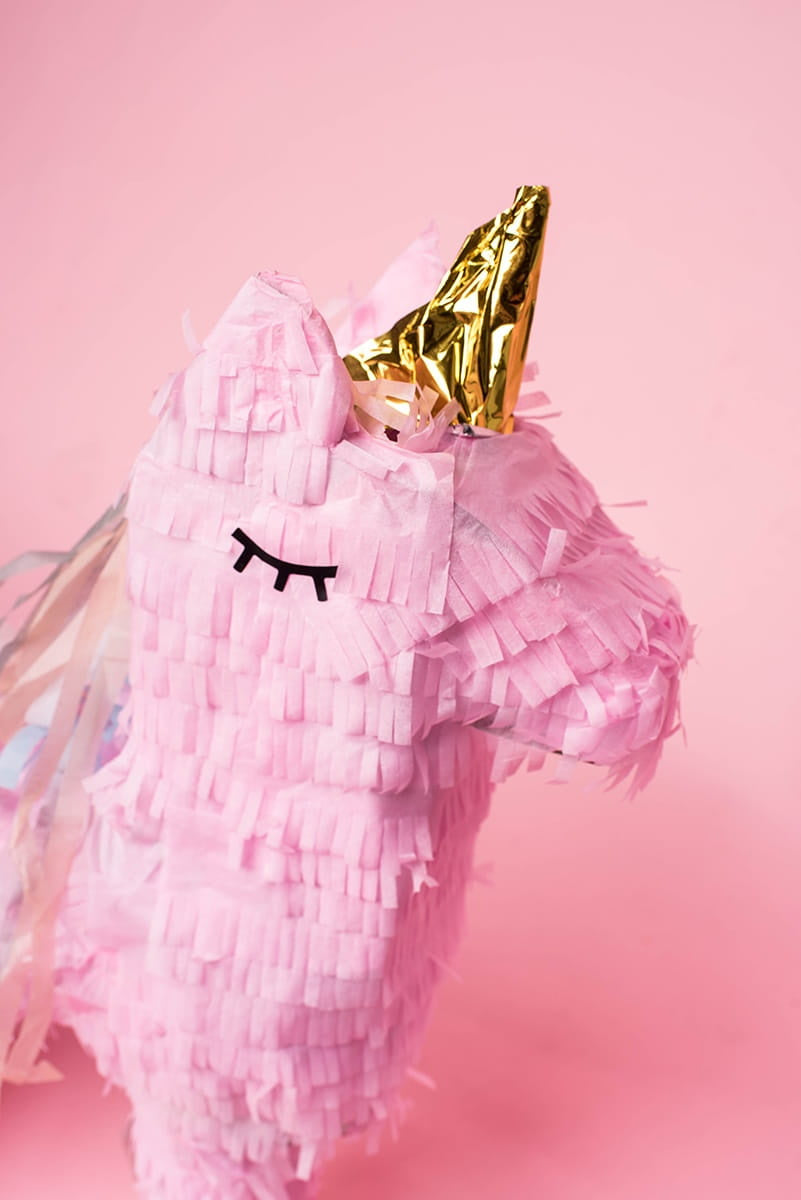 Piñata UNICORN roz