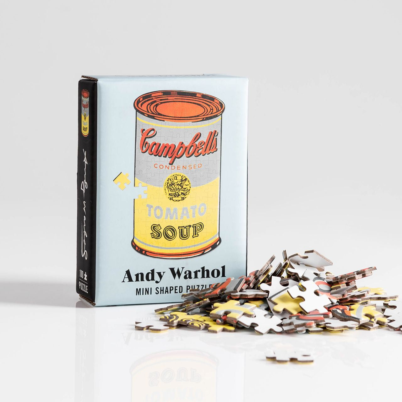 Puzzle dla dorosłych 100 el. - Andy Warhol Cambell Soup puzzle do układania prezent dla artystycznej duszy