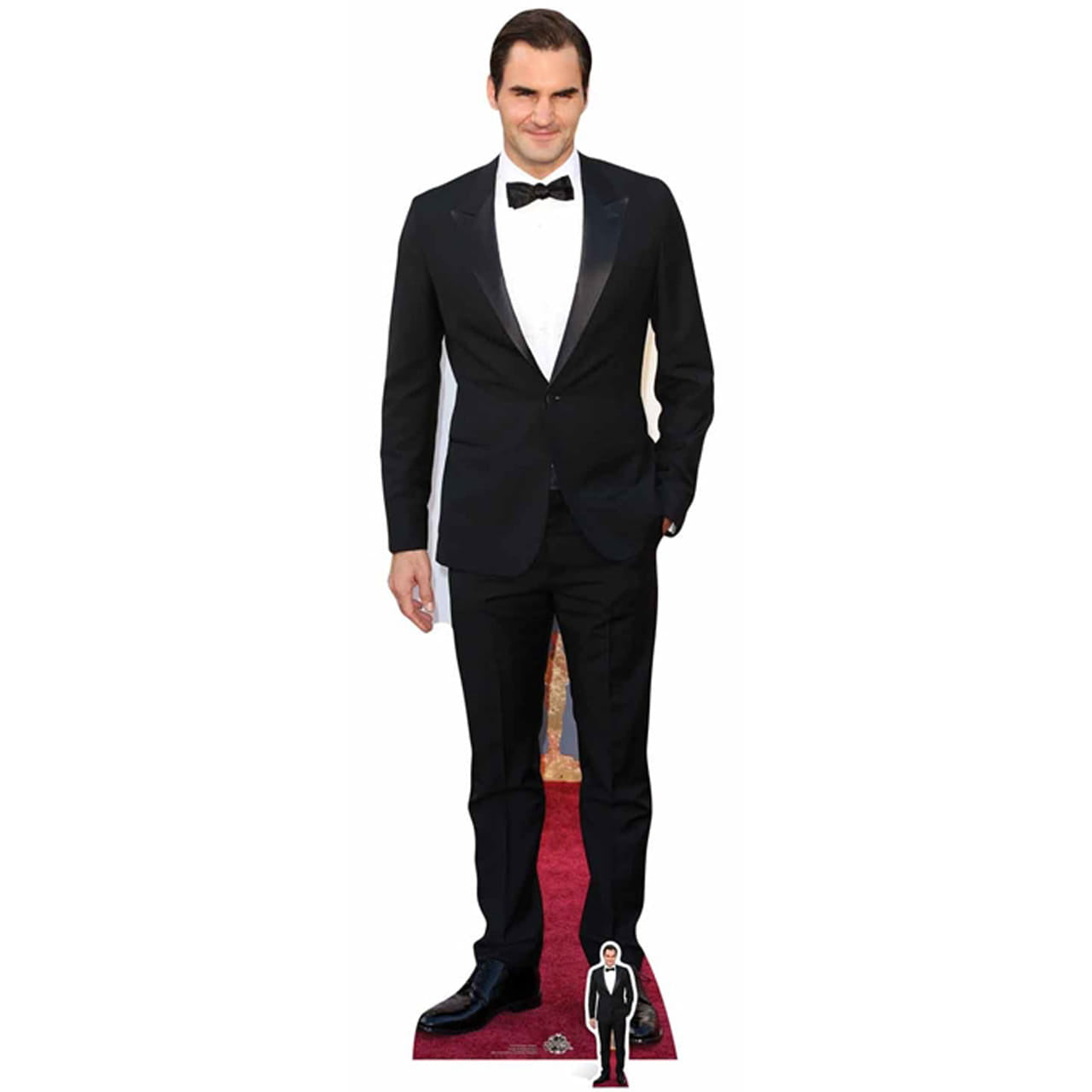 Stand tekturowy Roger Federer kartonowa postać prezent dla sportowca prezent dla tenisisty prezent dla kibica