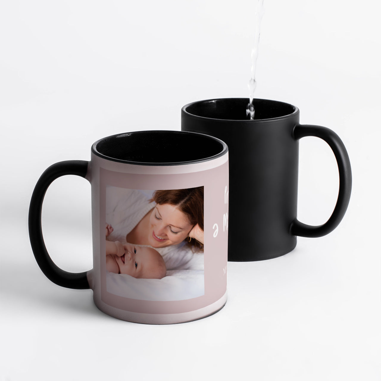 Magiczny kubek na pierwszy dzień mamy - kubek ze zdjęciami dla mamy prezent dla mamy na Dzień Mamy