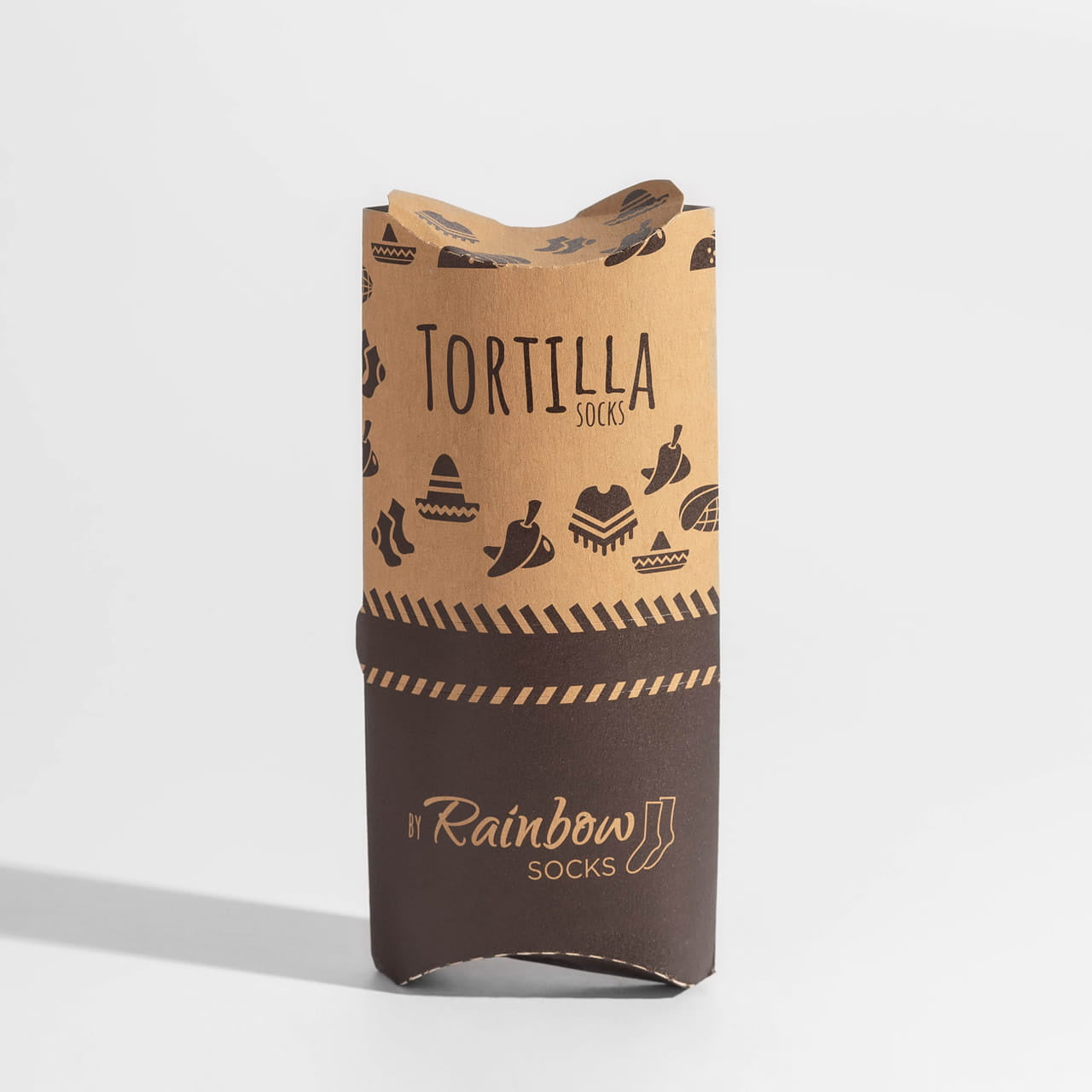 Skarpetki TORTILLA śmieszny prezent dla niego (2 pary) skarpetki na prezent skarpetki na dzień chłopaka