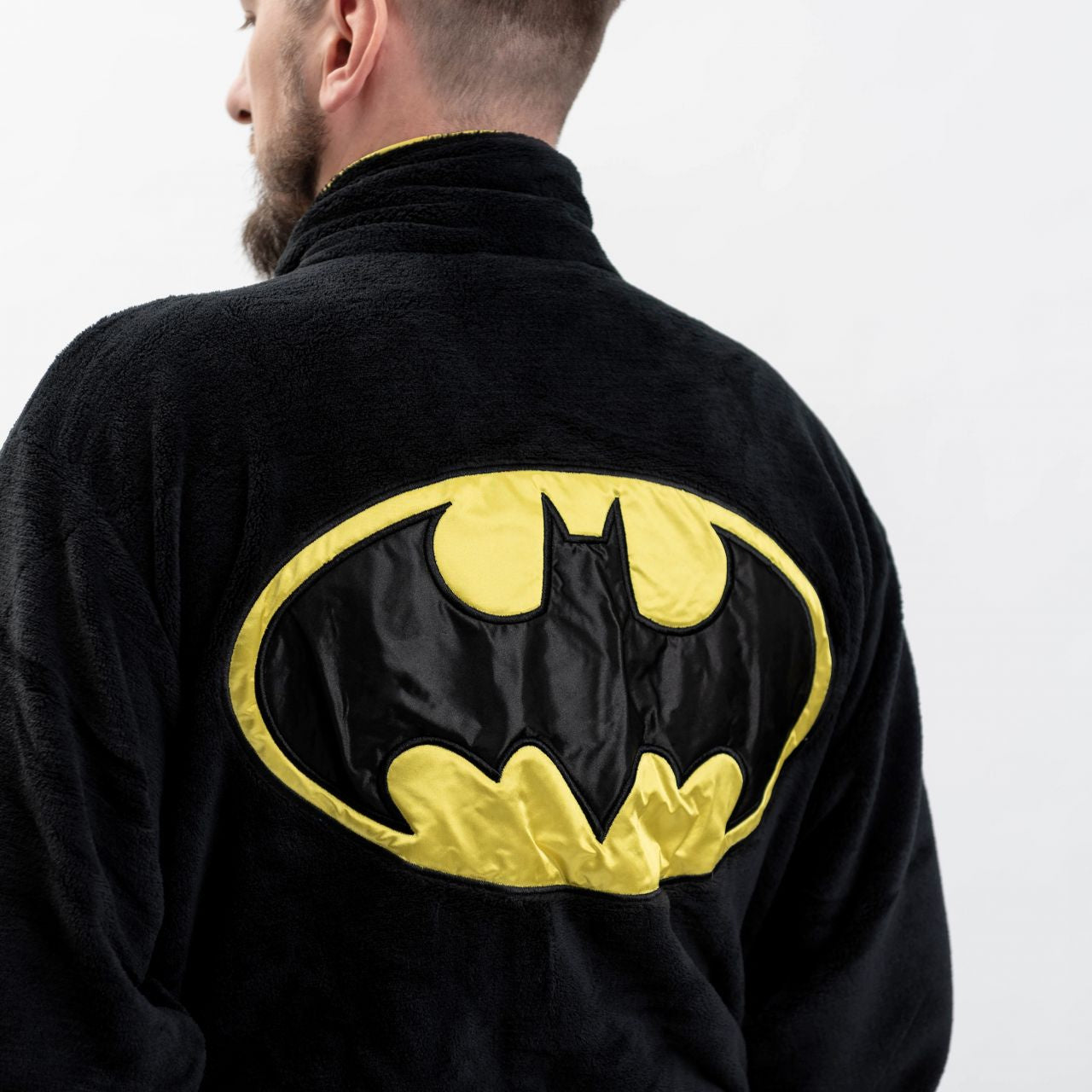 Szlafrok męski Batman prezent dla faceta prezent dla fana Batmana prezent na dzień chłopaka