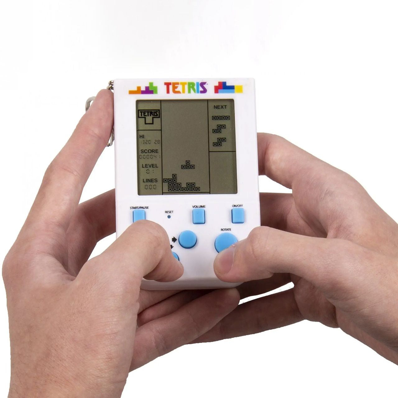 Breloc cu joc electronic Tetris – cadou original