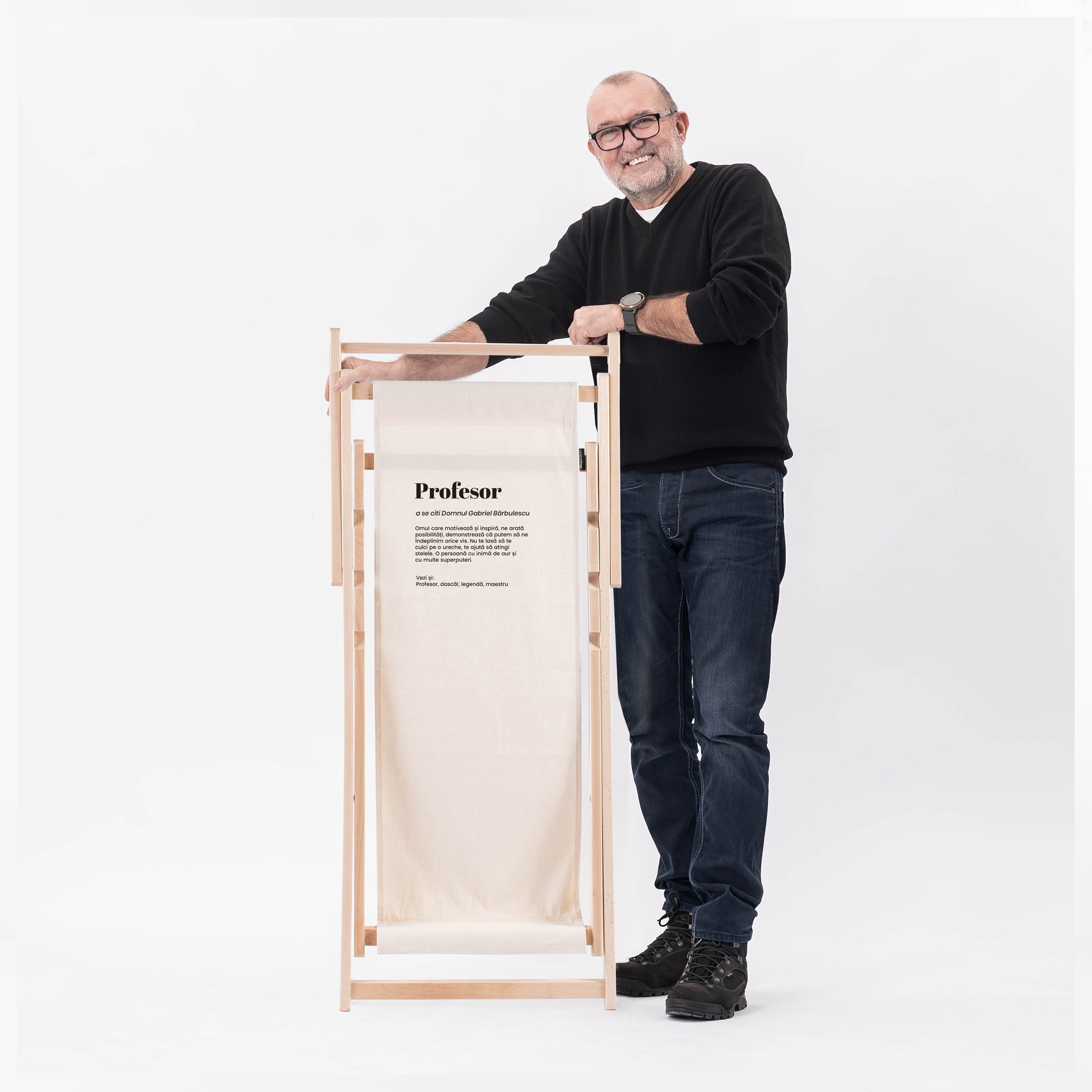 Șezlong personalizat pentru profesor – Definiție