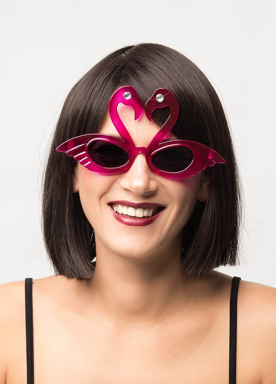 Ochelari pentru cabină foto FLAMINGO roz