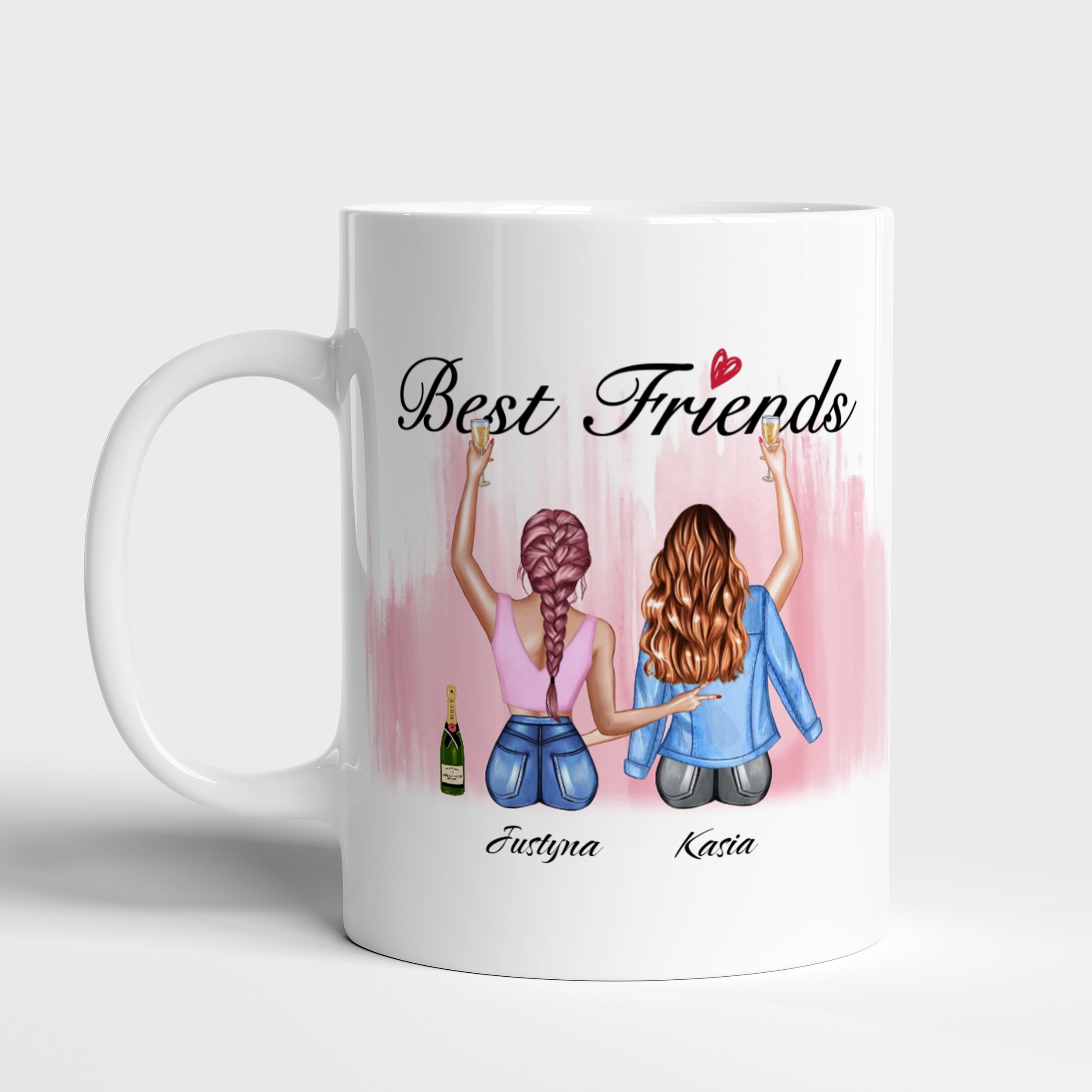 Kubek dla najlepszej przyjaciółki - Best Friends  prezent dla przyjaciółki prezent dla koleżanki kubek dla przyjaciółki prezent dla bff 