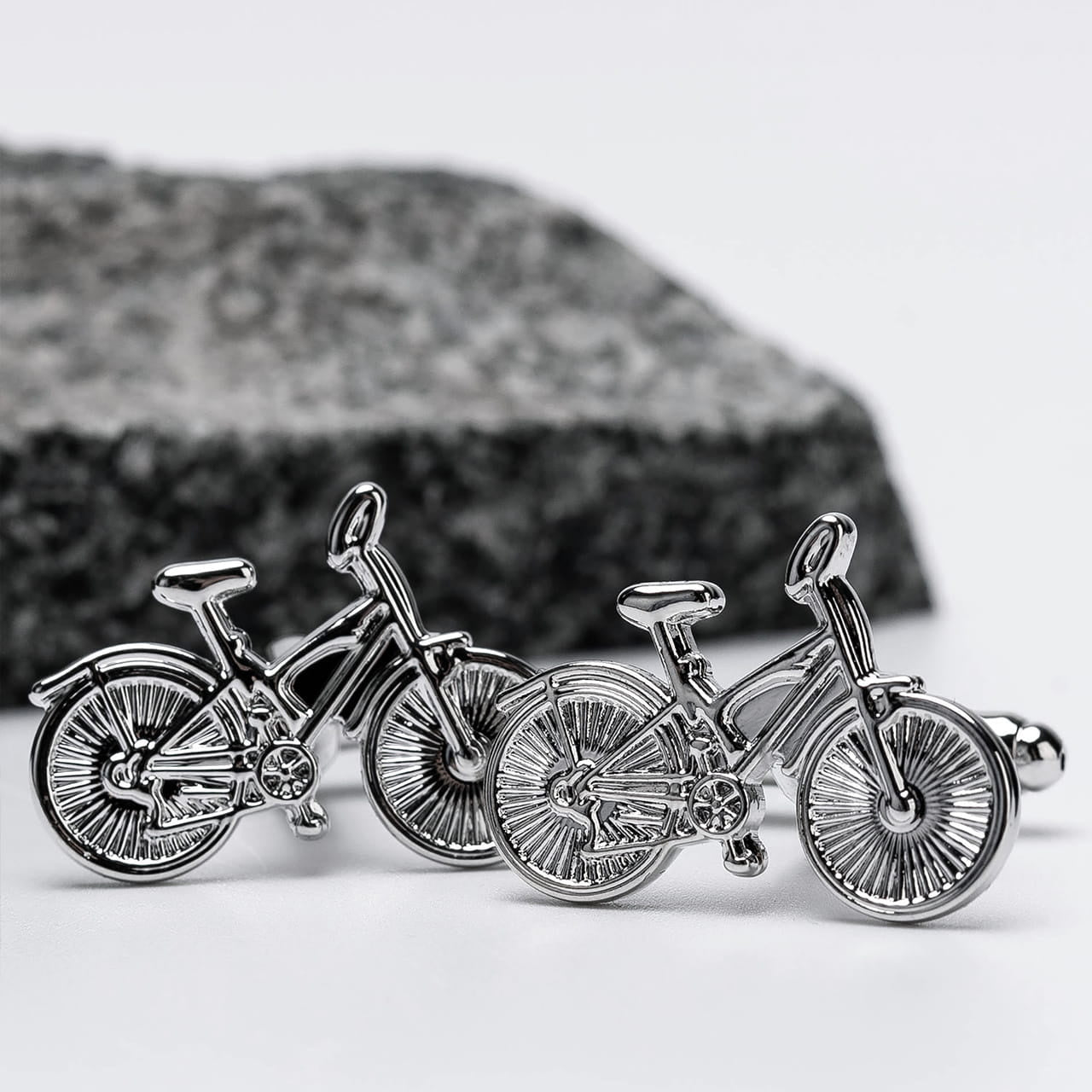 Spinki do mankietów Rowery oryginalny prezent dla rowerzysty spinki do mankietów rower prezent dla rowerzysty