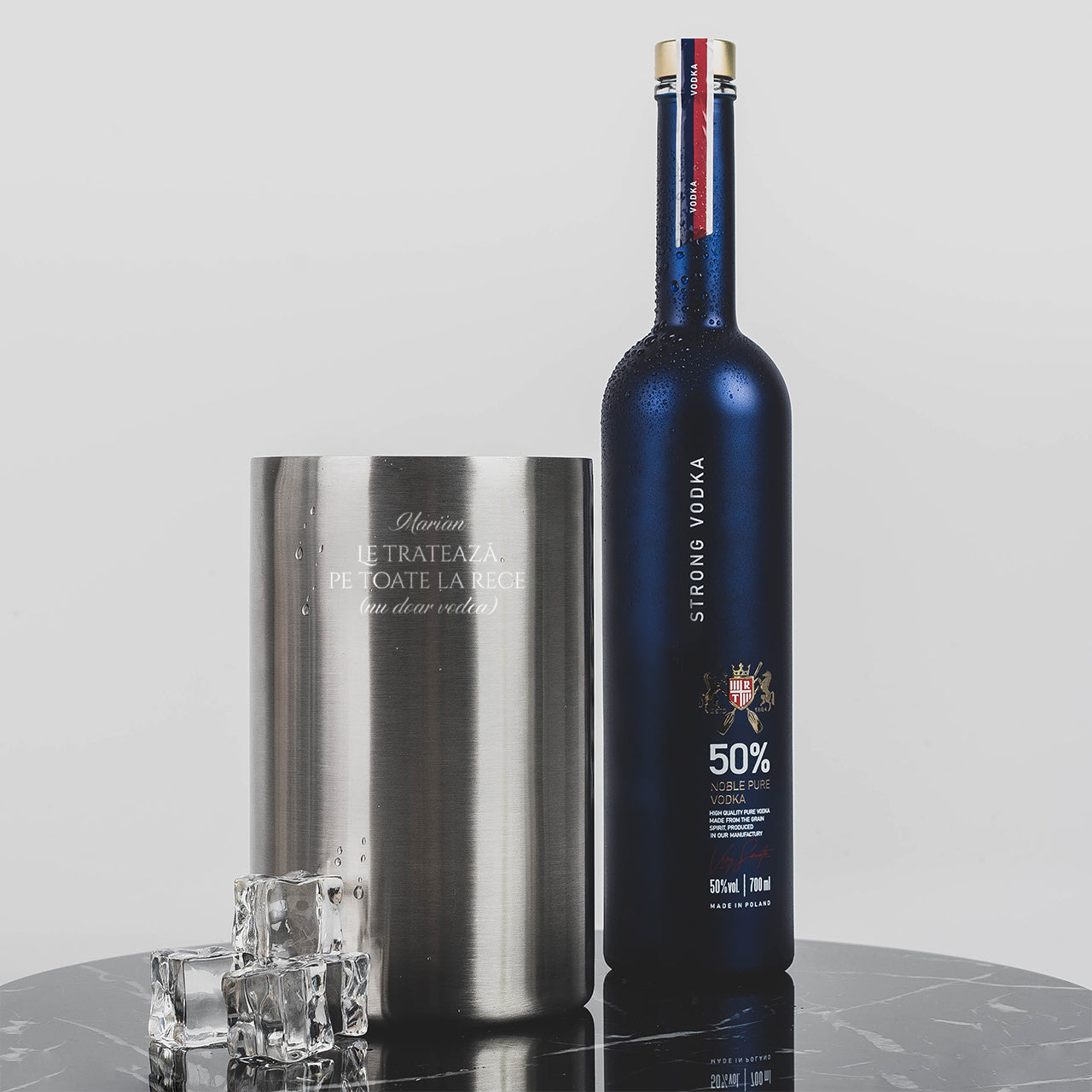 Cooler do butelek na prezent dla mężczyzny prezent dla niego cooler do wódki