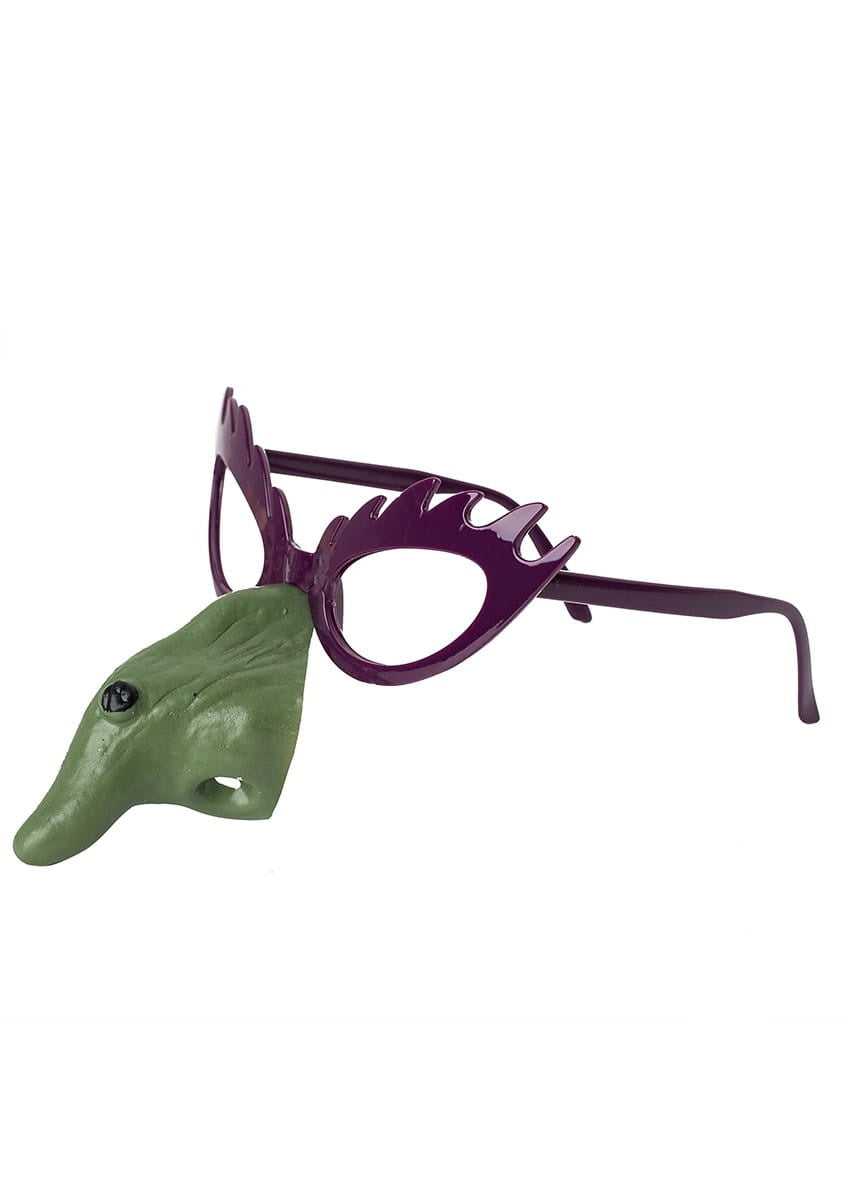 Ochelari cu nosem VRĂJITOARE accesoriu pentru costumului de Halloween