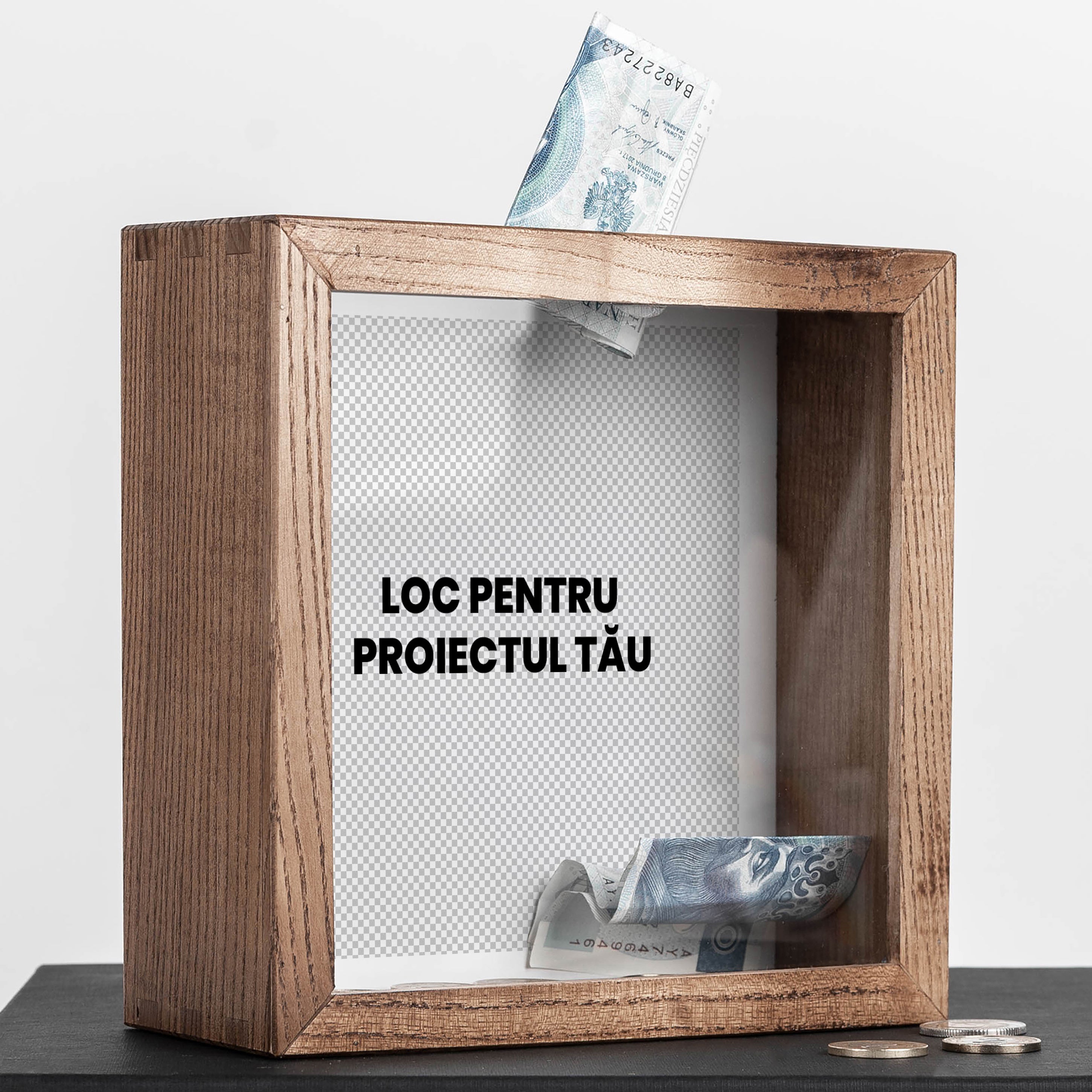 Pusculiță personalizată cu mesajul tău