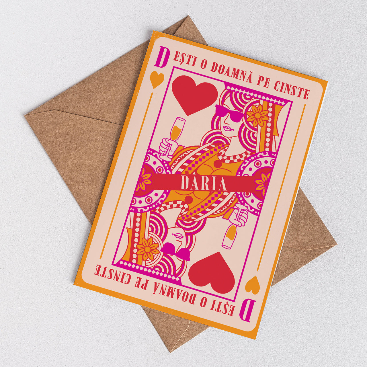 Felicitare personalizată de Ziua Femeii – o doamnă pe cinste