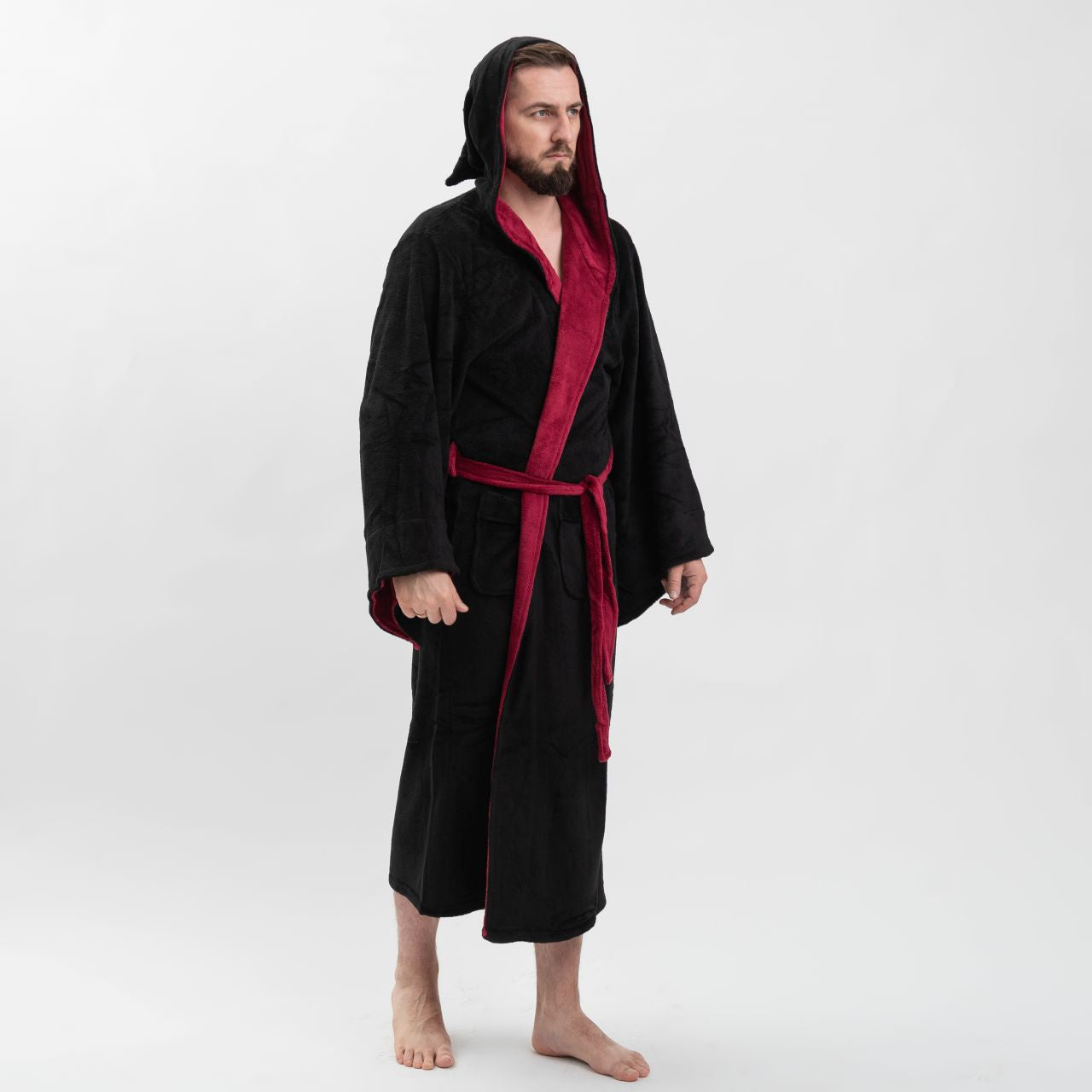 Męski szlafrok Harry Potter prezent dla fana Harrego Pottera prezent dla chłopaka prezent na dzień chłopaka