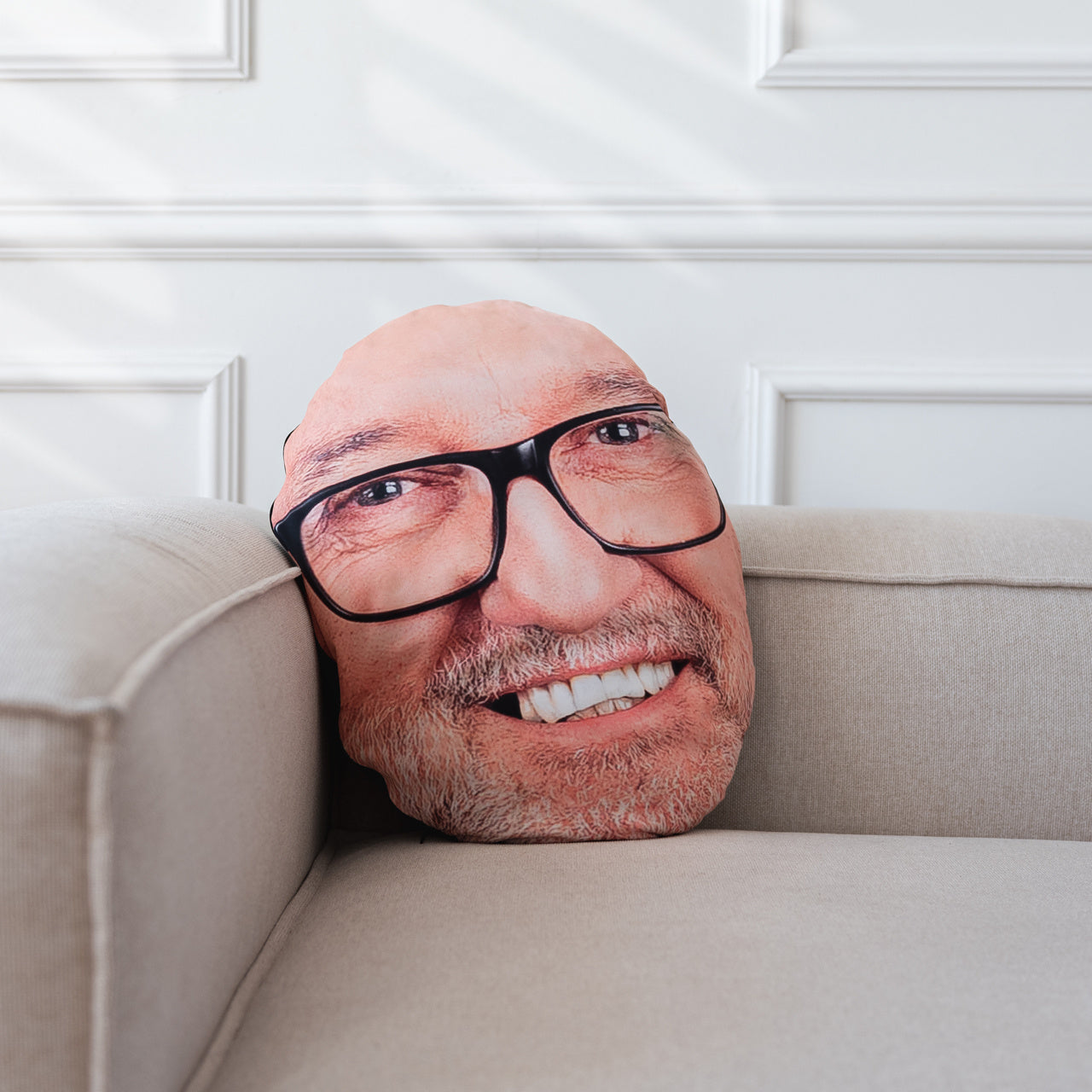 Poduszka z Twoją twarzą - prezent ze zdjęciem dla chłopaka poduszka z twarzą śmieszny prezent dla chłopaka