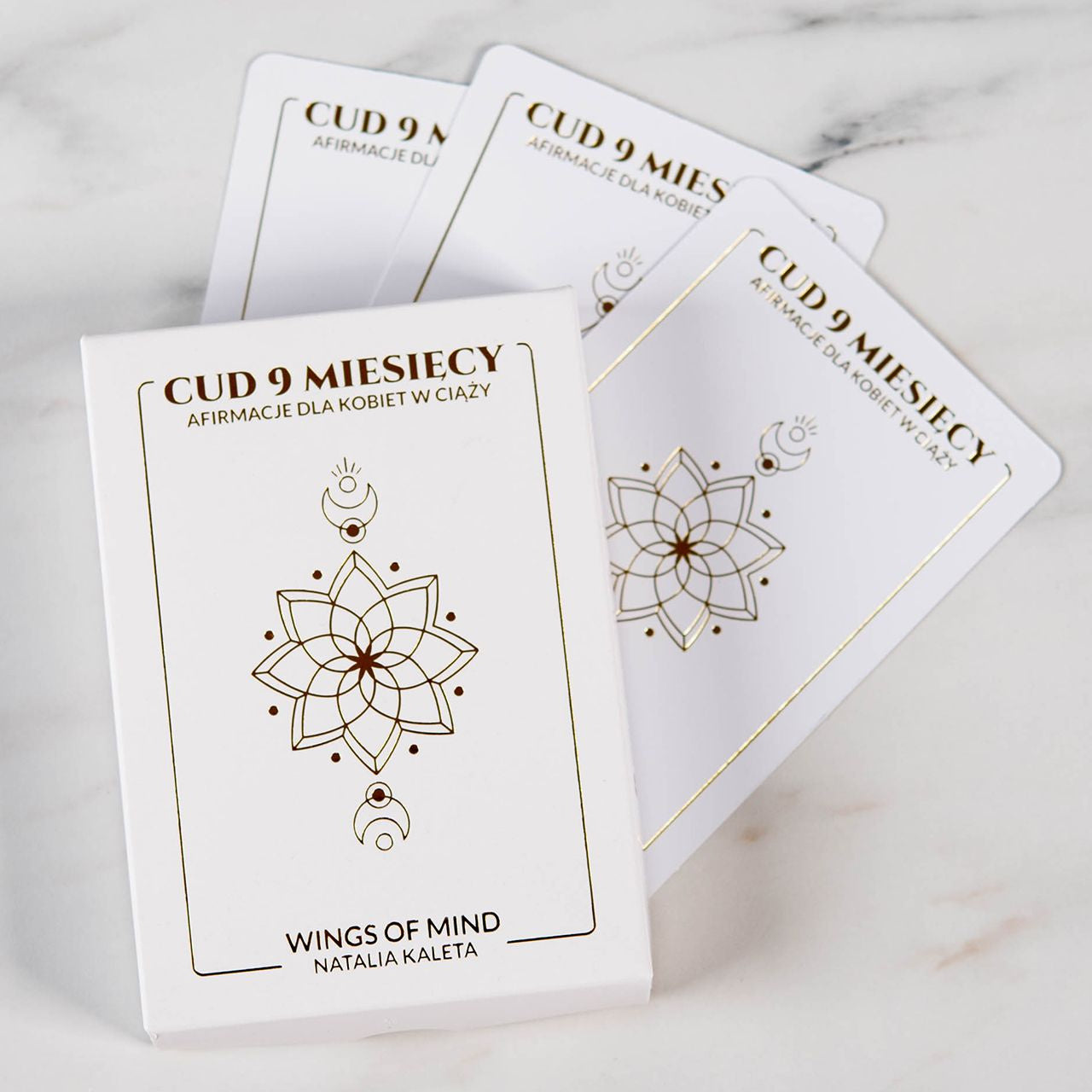 Set de carduri cu afirmații pentru viitoarele mame