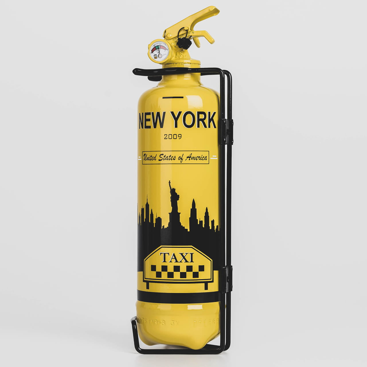 Ozdobna gaśnica Taxi gaśnica na prezent prezent dla taksówkarza prezent dla kierowcy