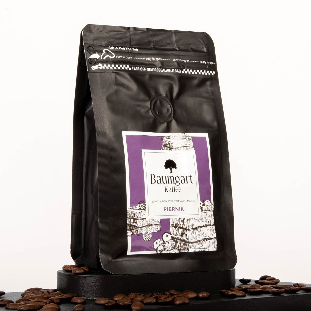 Piernikowa kawa ziarnista - prezent dla kawosza