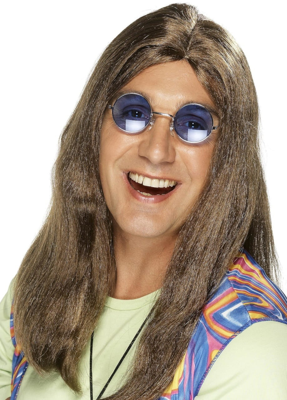 Perucă HIPPIE maro