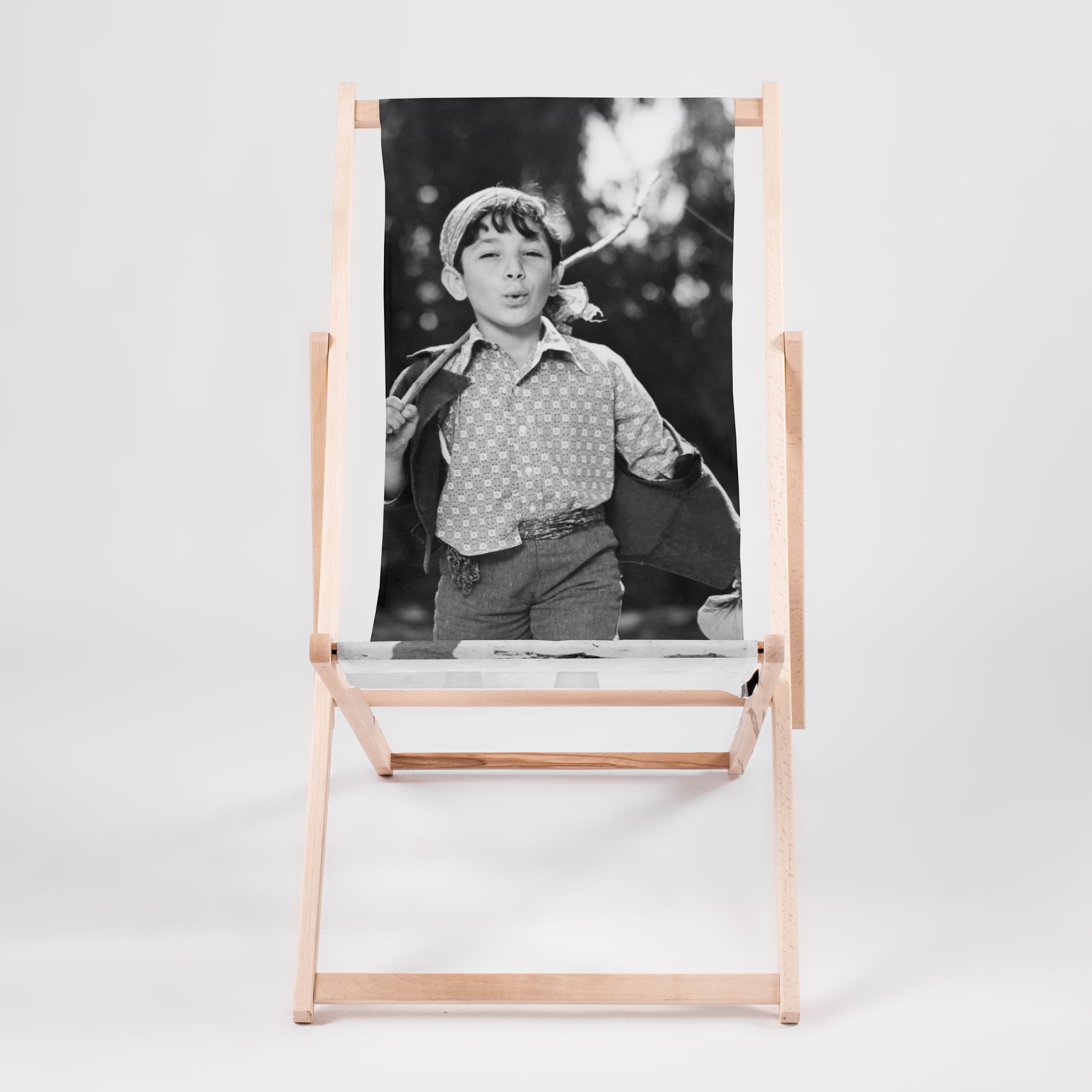 Personalizowany leżak ze zdjęciem prezent dla emeryta prezent na emeryturę leżak personalizowany