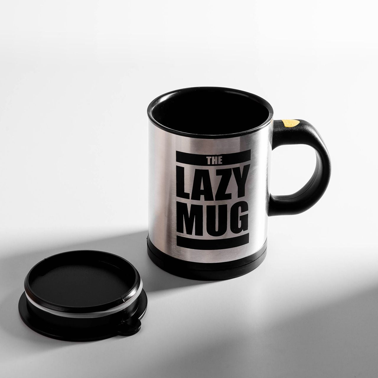 Leniwy kubek który sam miesza kubek samomieszający prezent dla lenia