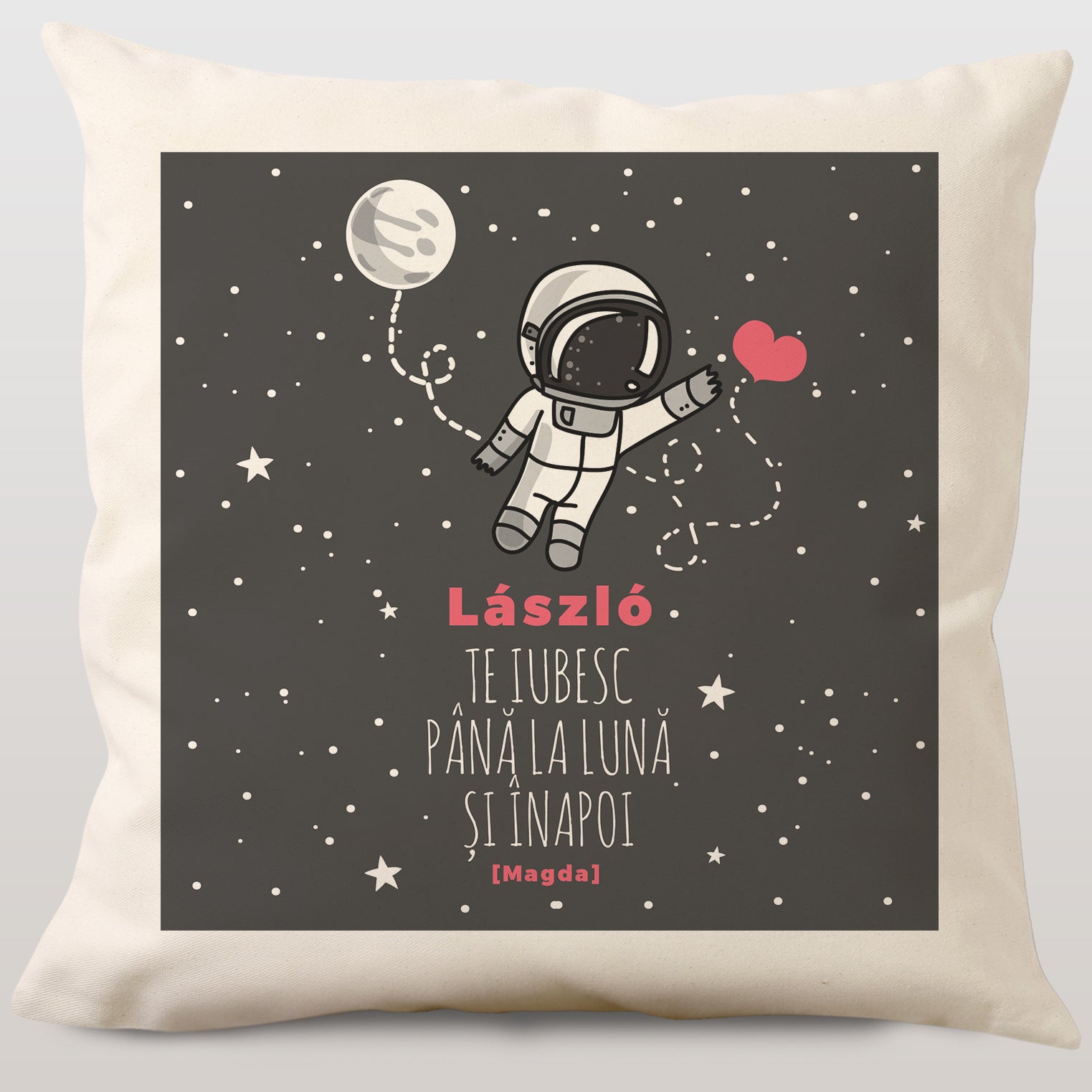 Personalizowana poduszka dla chłopaka na Walentynki poduszka na Walentynki prezent dla chłopaka na Walentynki