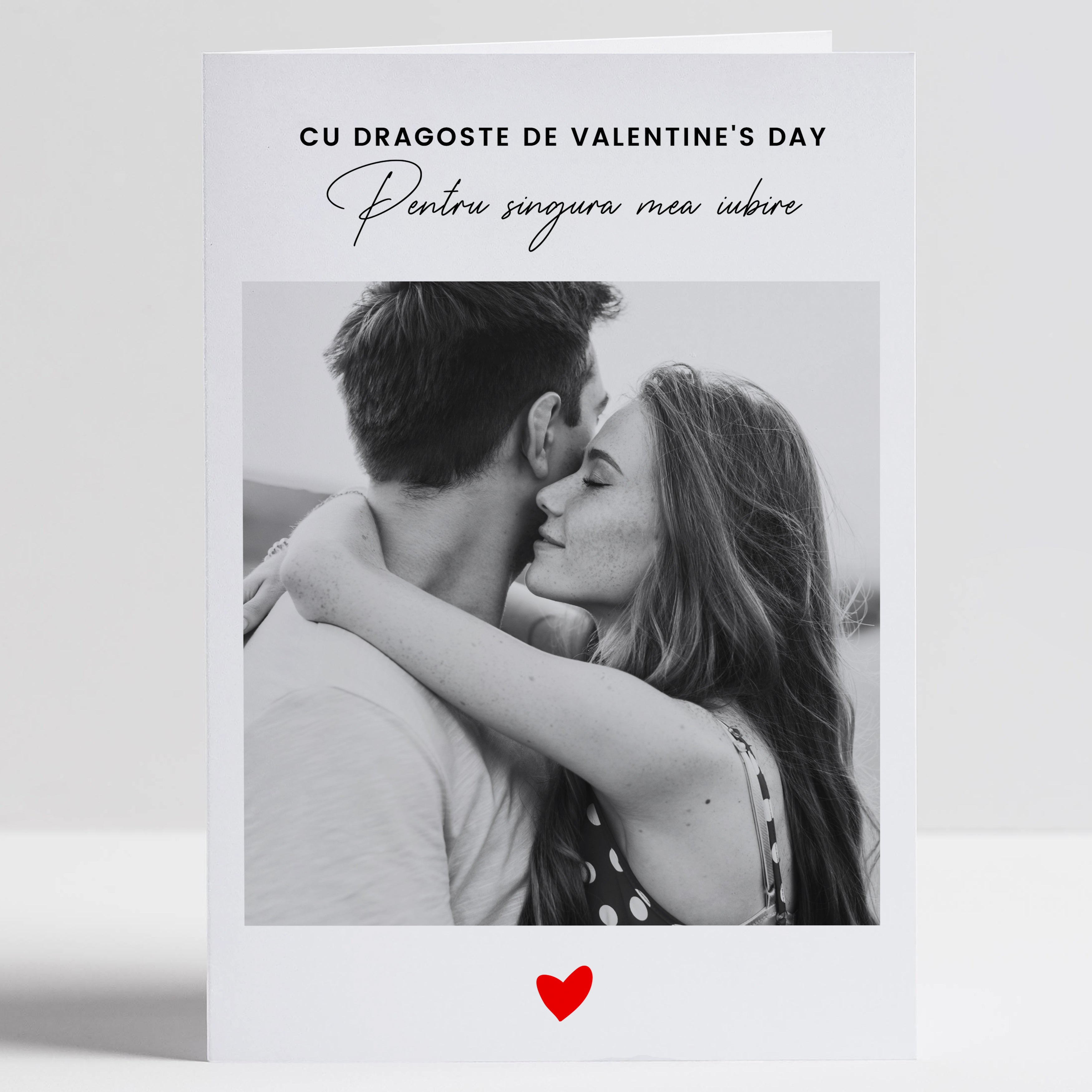 Kartka walentynkowa ze zdjęciem kartka walentynkowa kartka dla chłopaka upominek dla chłopaka