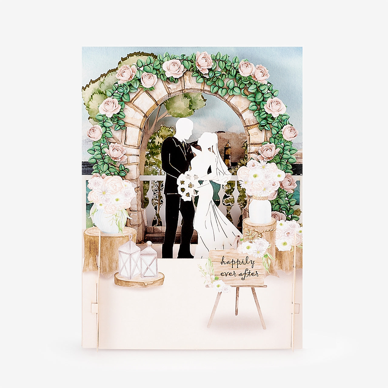 Wyjątkowa kartka na Ślub 3D kartka z okazji ślubu