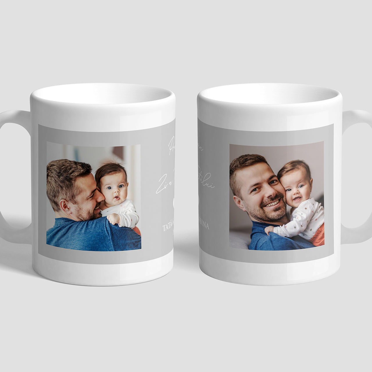 Cana personalizată pentru prima Zi a Tatălui