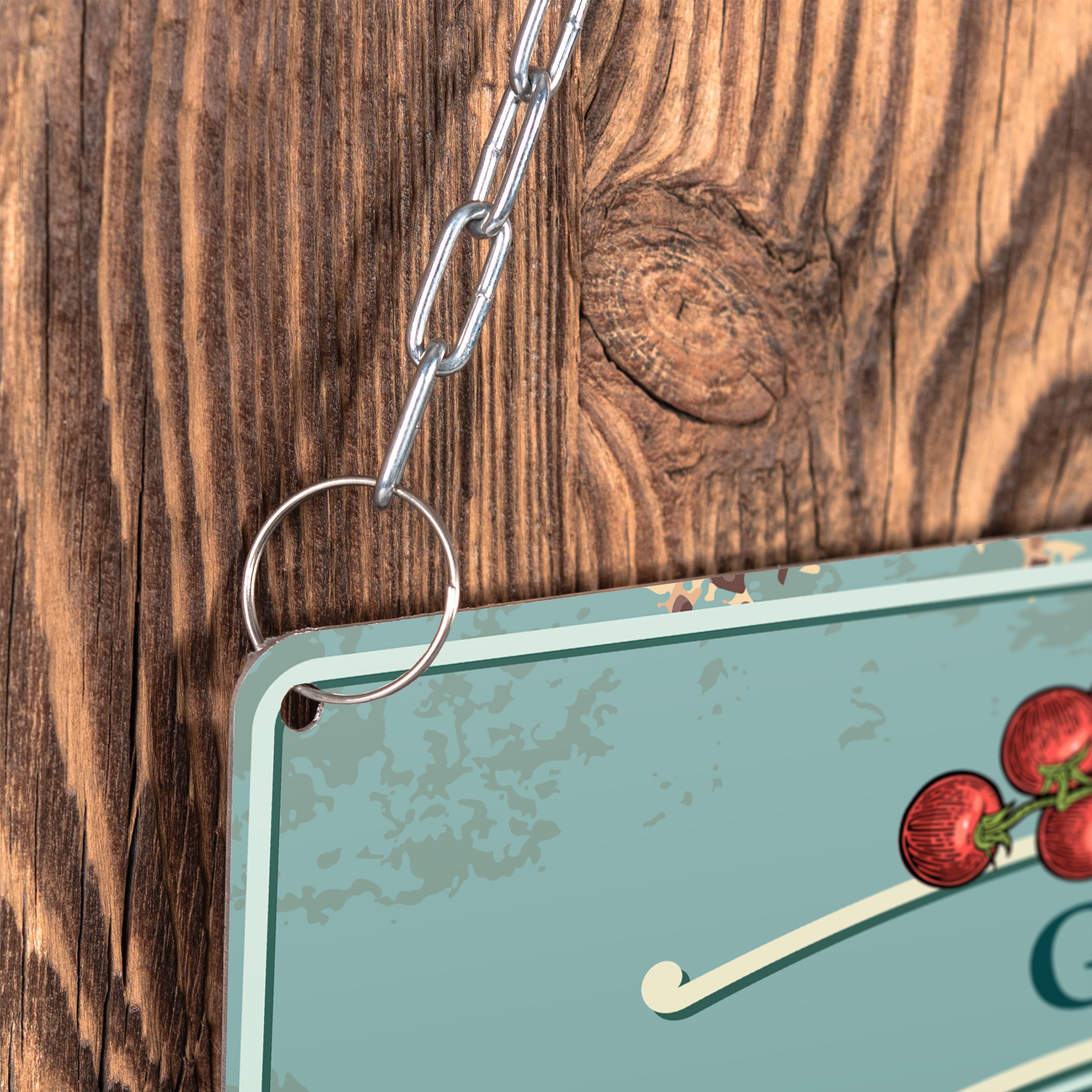 Plăcuță cadou pentru grădinar – grădină de la parcelă