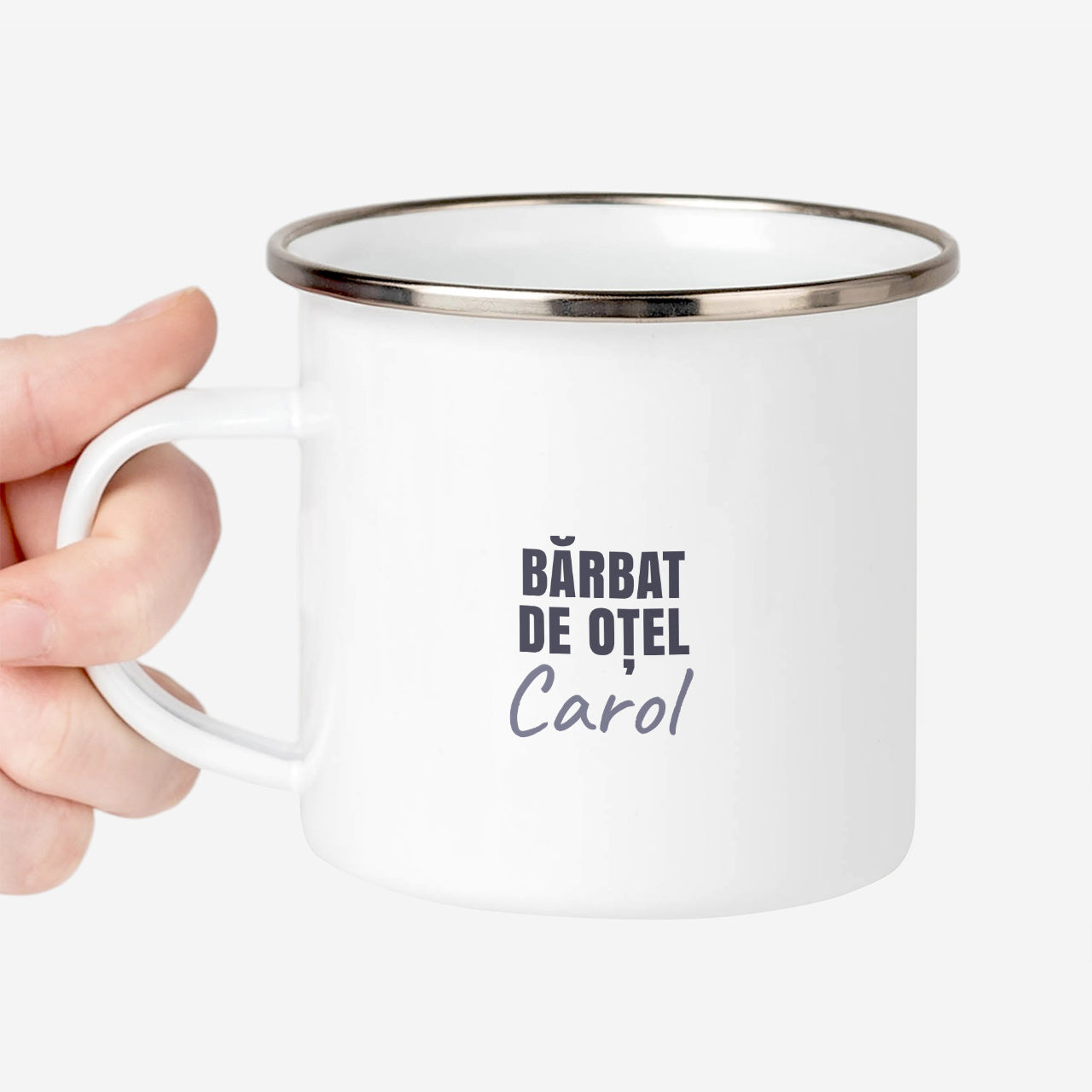 Personalizowany kubek dla faceta - Facet ze stali kubek dla mężczyzny prezent dla faceta