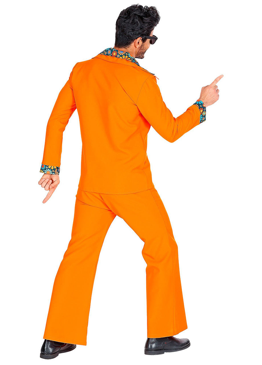 Costum pentru bărbați anii ’70 PORTOCALIU COSTUM - XL
