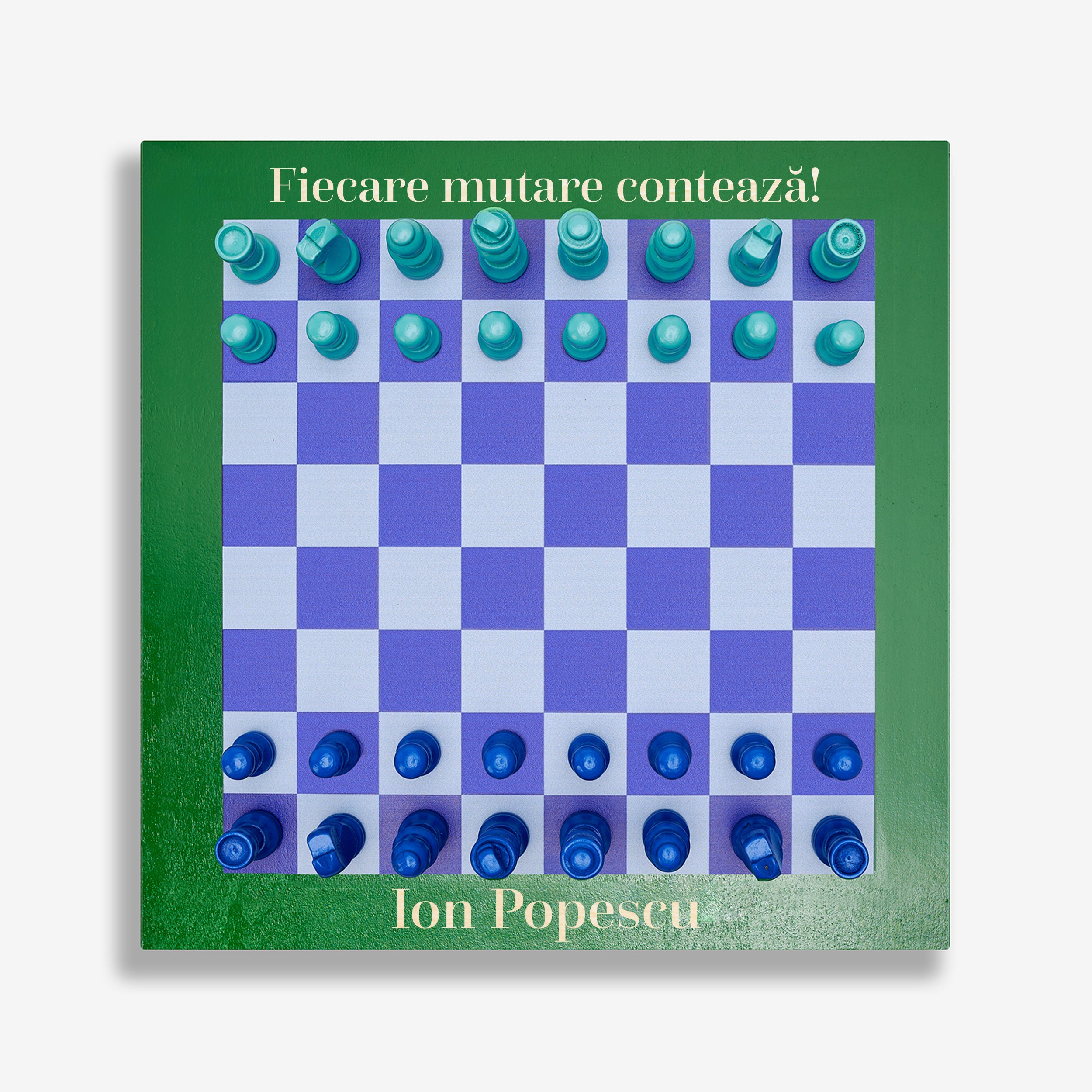  Șah – fiecare mișcare contează – cadou pentru jucător de șah