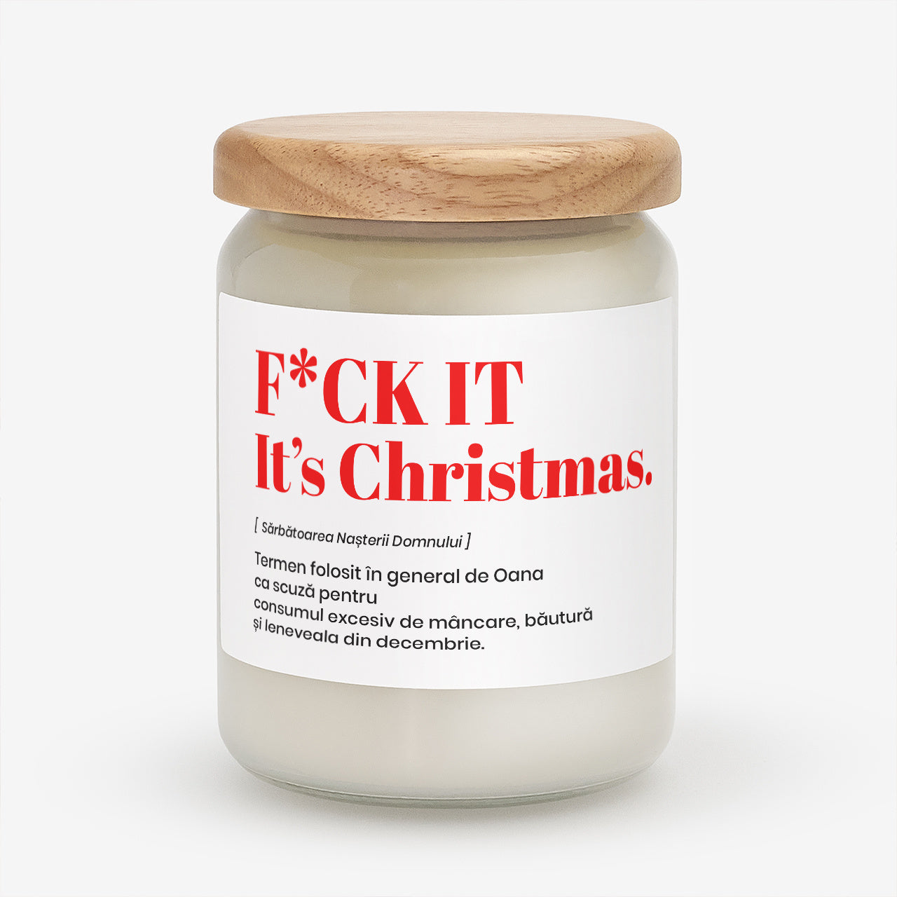 Lumânare de Crăciun pentru ea - It's Christmas