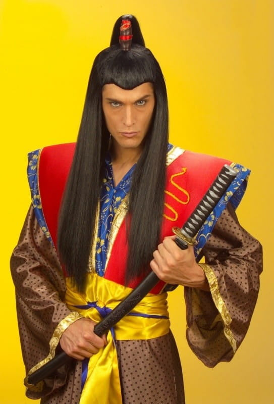 Perucă SAMURAI lungă