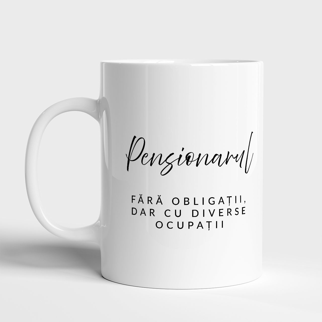 Cană personalizată – cadou cu ocazia pensionării