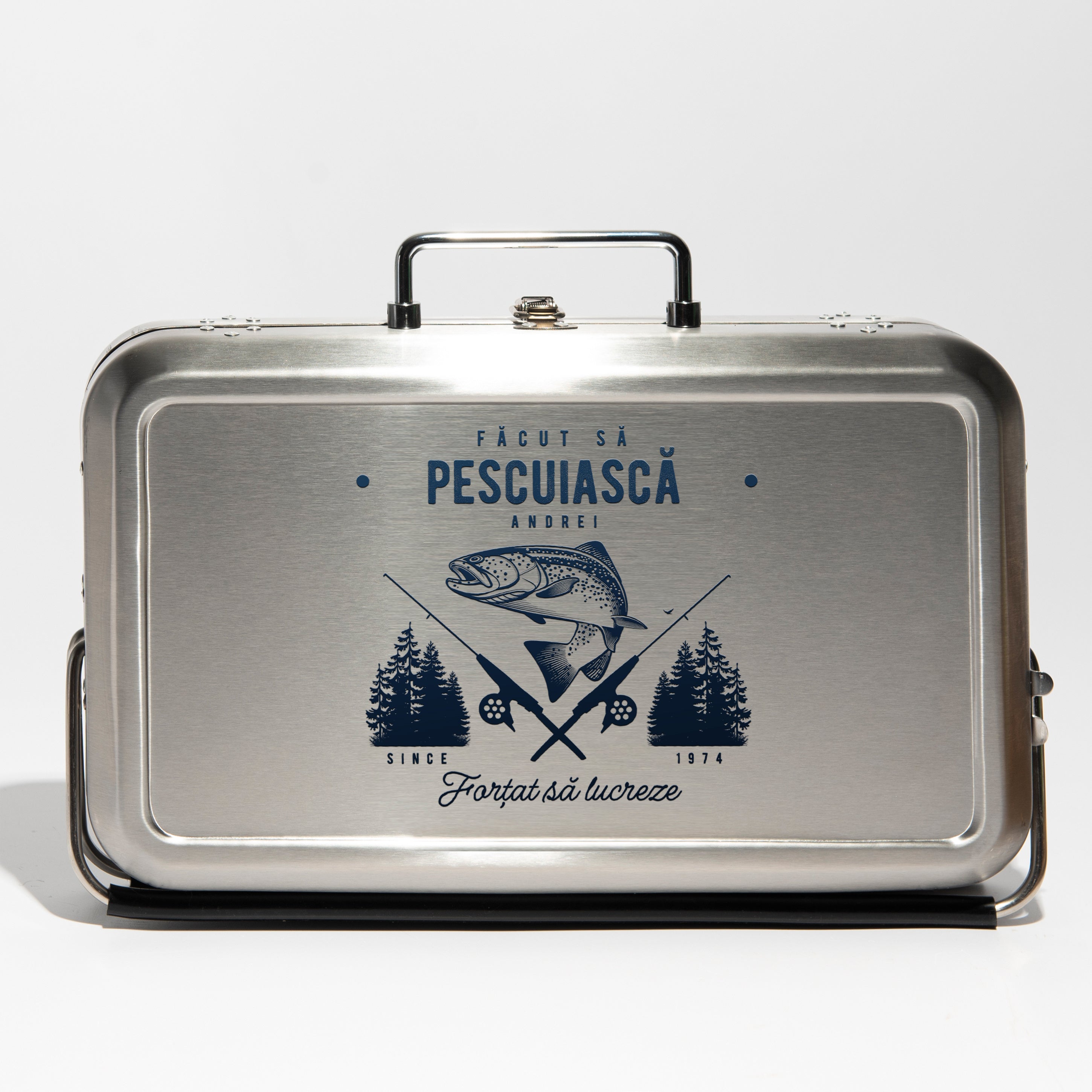 Grătar tip valiză - cadou original pentru un pescar