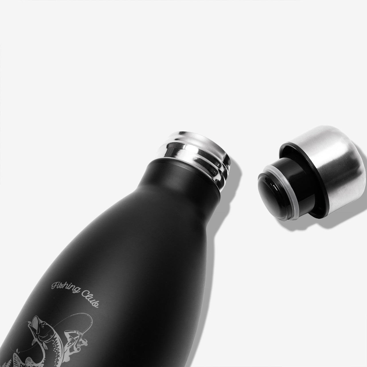 Termos personalizat pentru un pescar