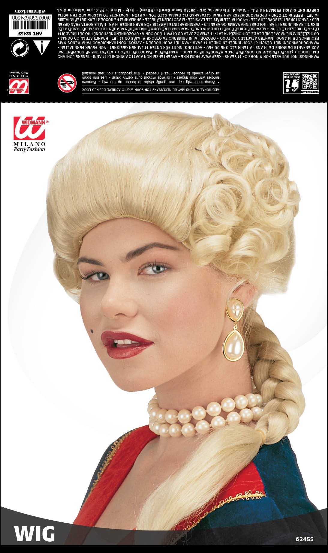 Perucă DUCESĂ blond