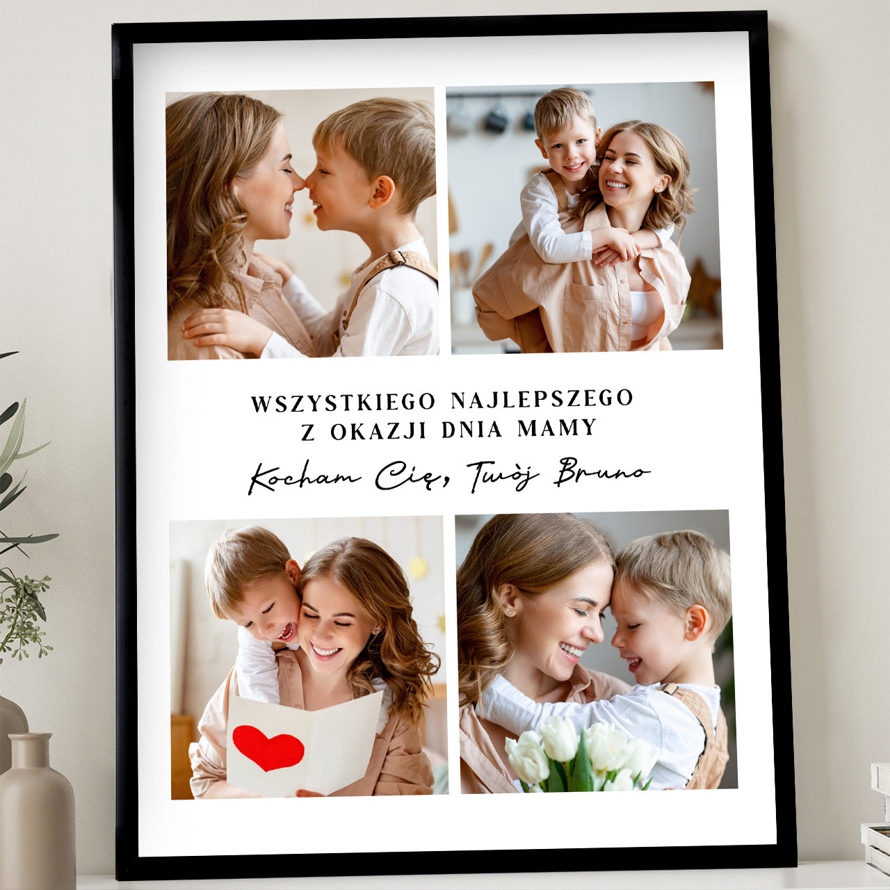 Poster de Ziua Mamei - cadou cu fotografii pentru mama