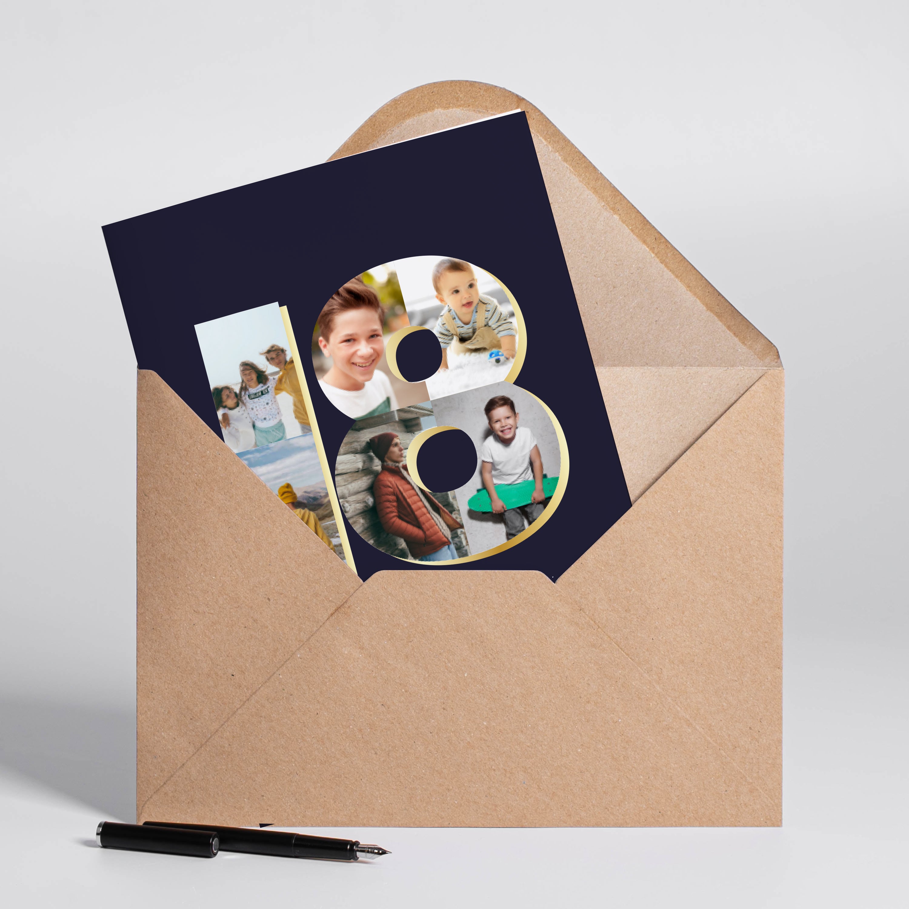 Felicitare aniversară pentru majorat – cu poze